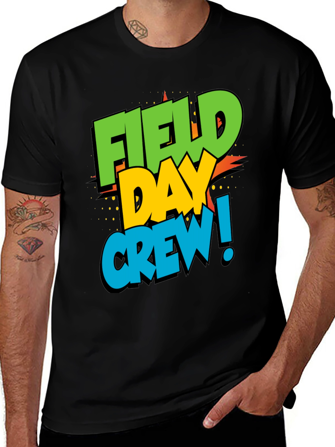 Variant 15 of Field Day Crew Graphic T-Shirt