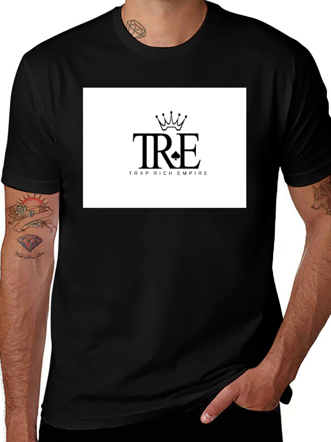 Variant 11 of TRE Rich Empire Black T-Shirt