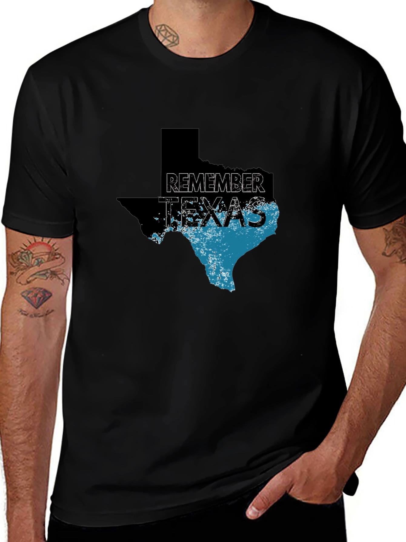 Remember Texas Graphic T-Shirt
