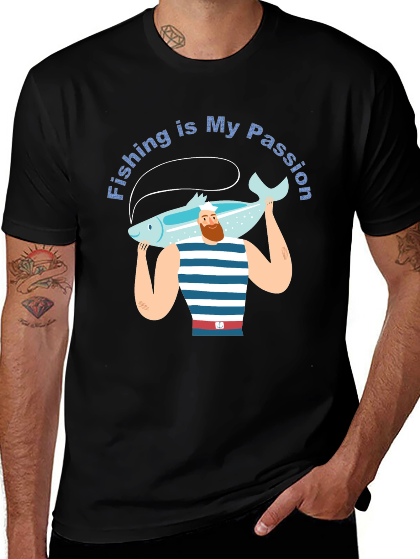 Variant 22 of Fishing is My Passion T-Shirt
