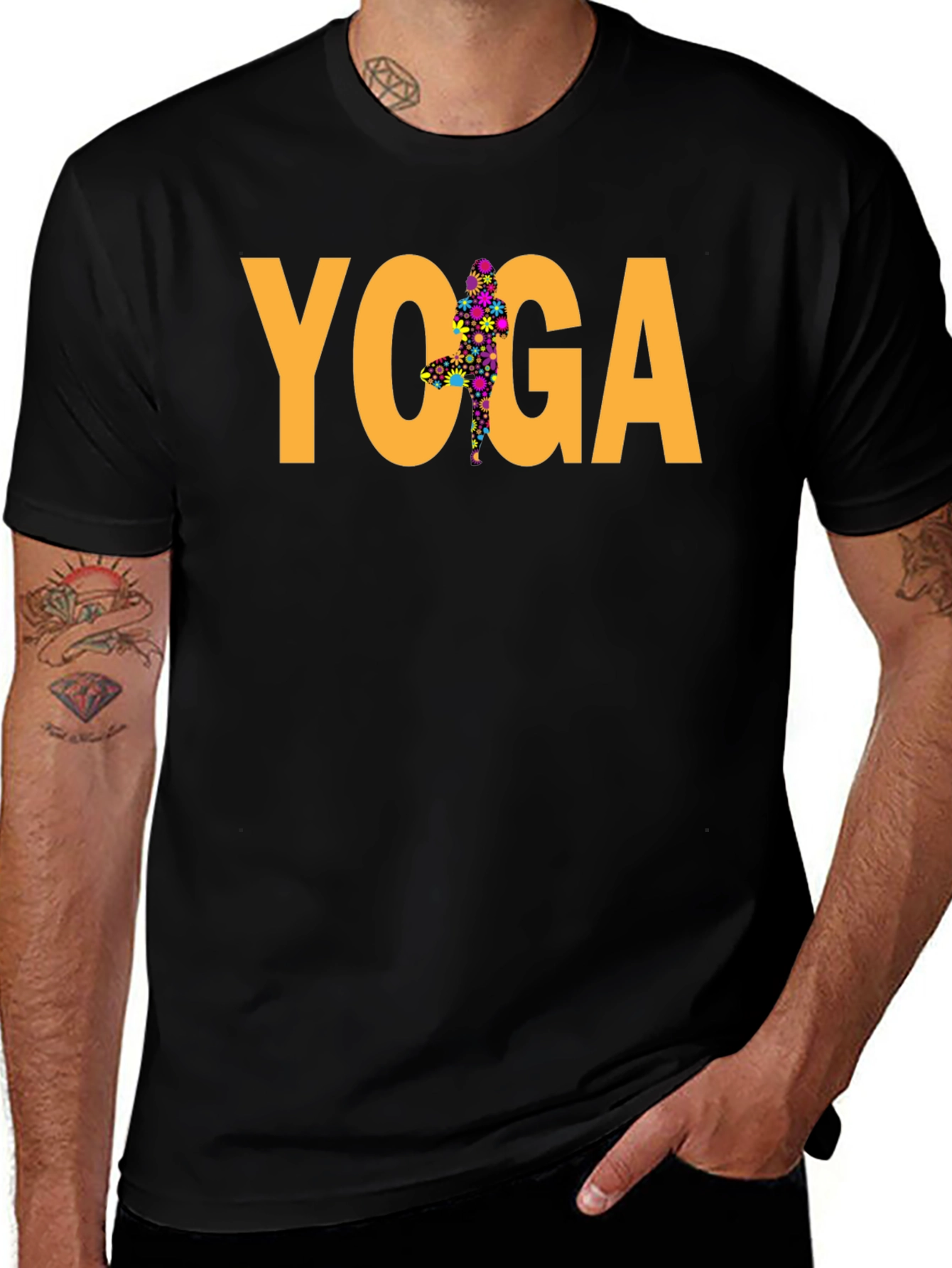 Variant 19 of Yoga Graphic Tee - Relaxed Fit