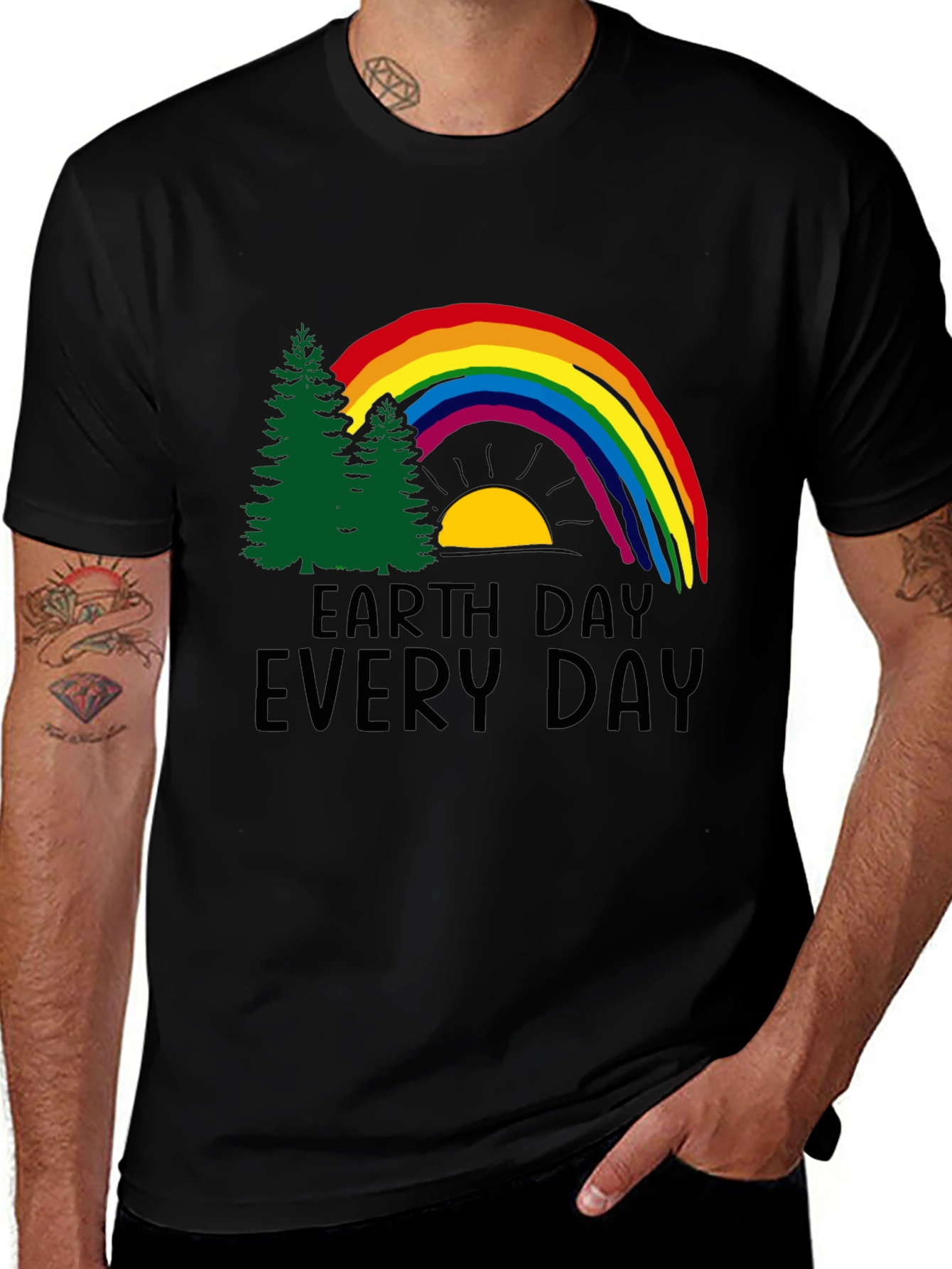 Variant 22 of Earth Day Every Day Graphic Tee