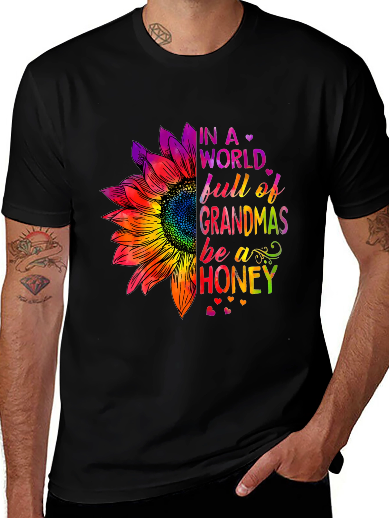 Variant 26 of Grandmas Be A Honey Graphic Tee