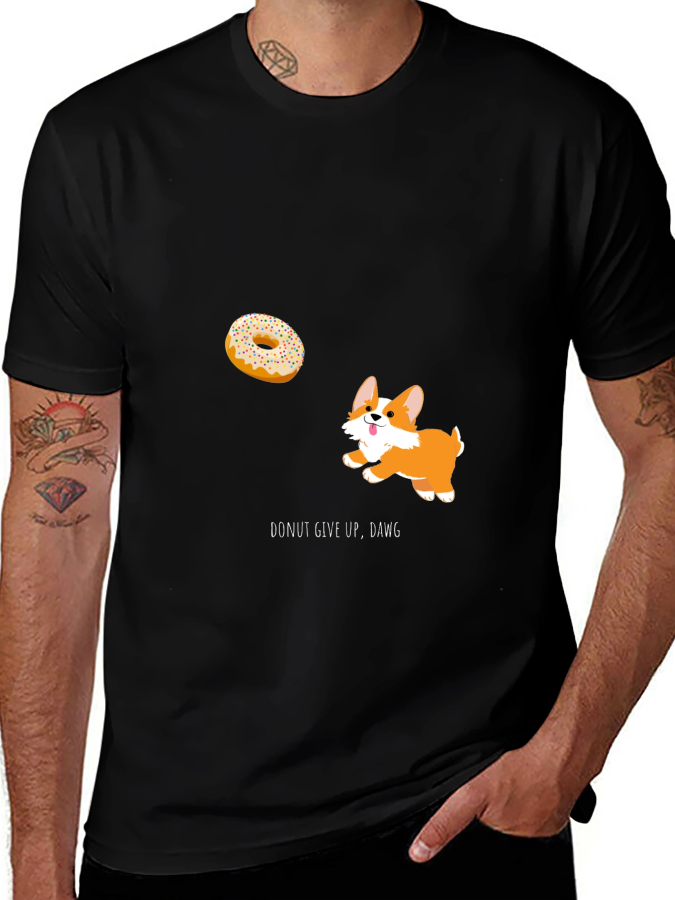 Variant 28 of Donut Give Up Dawg T-Shirt