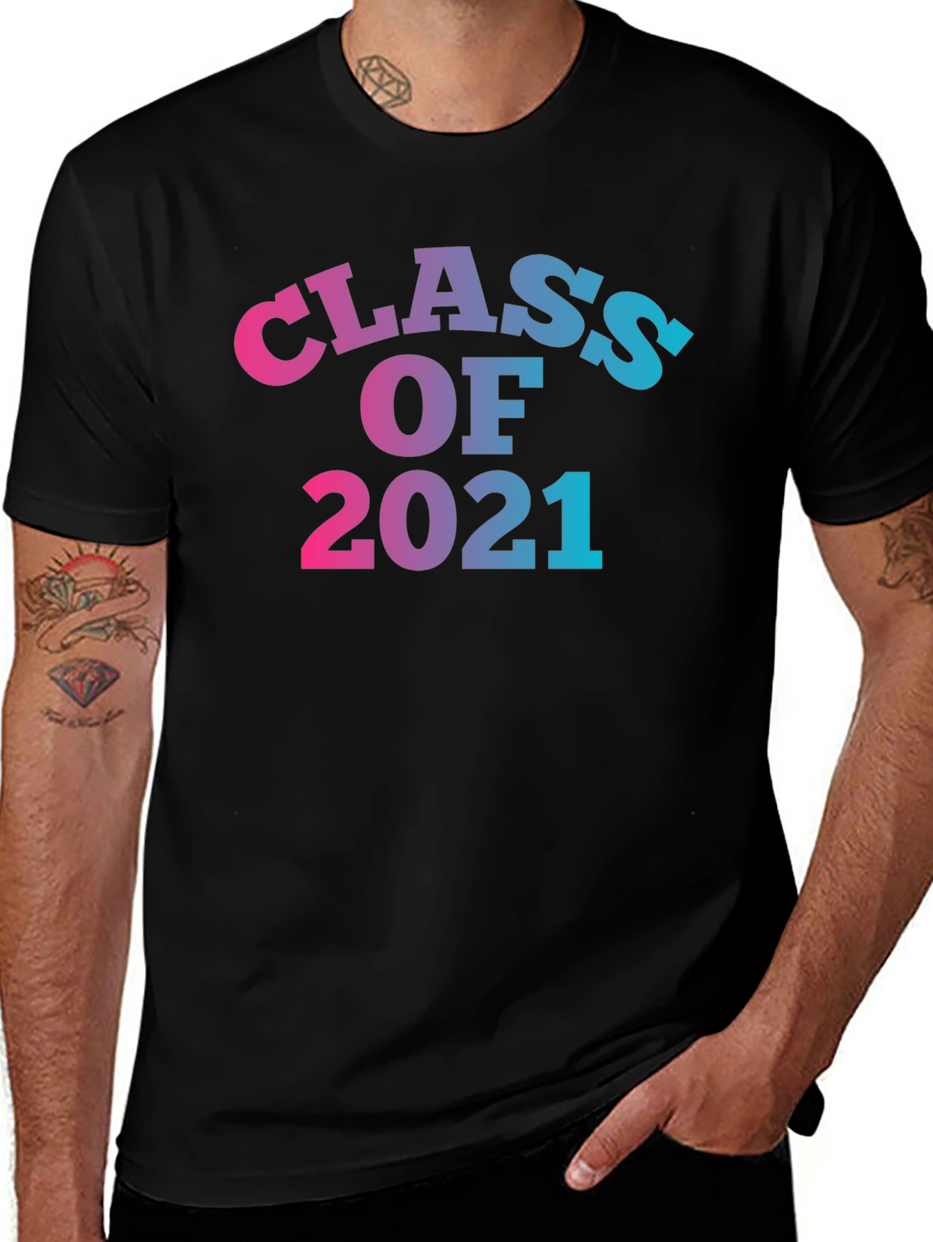 Variant 7 of Class of 2021 Graduation T-Shirt