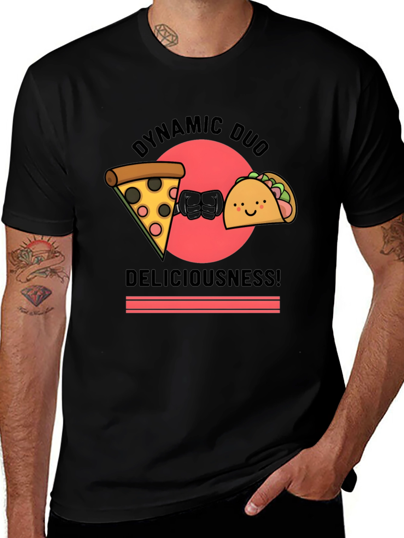 Dynamic Duo Foodie Graphic Tee