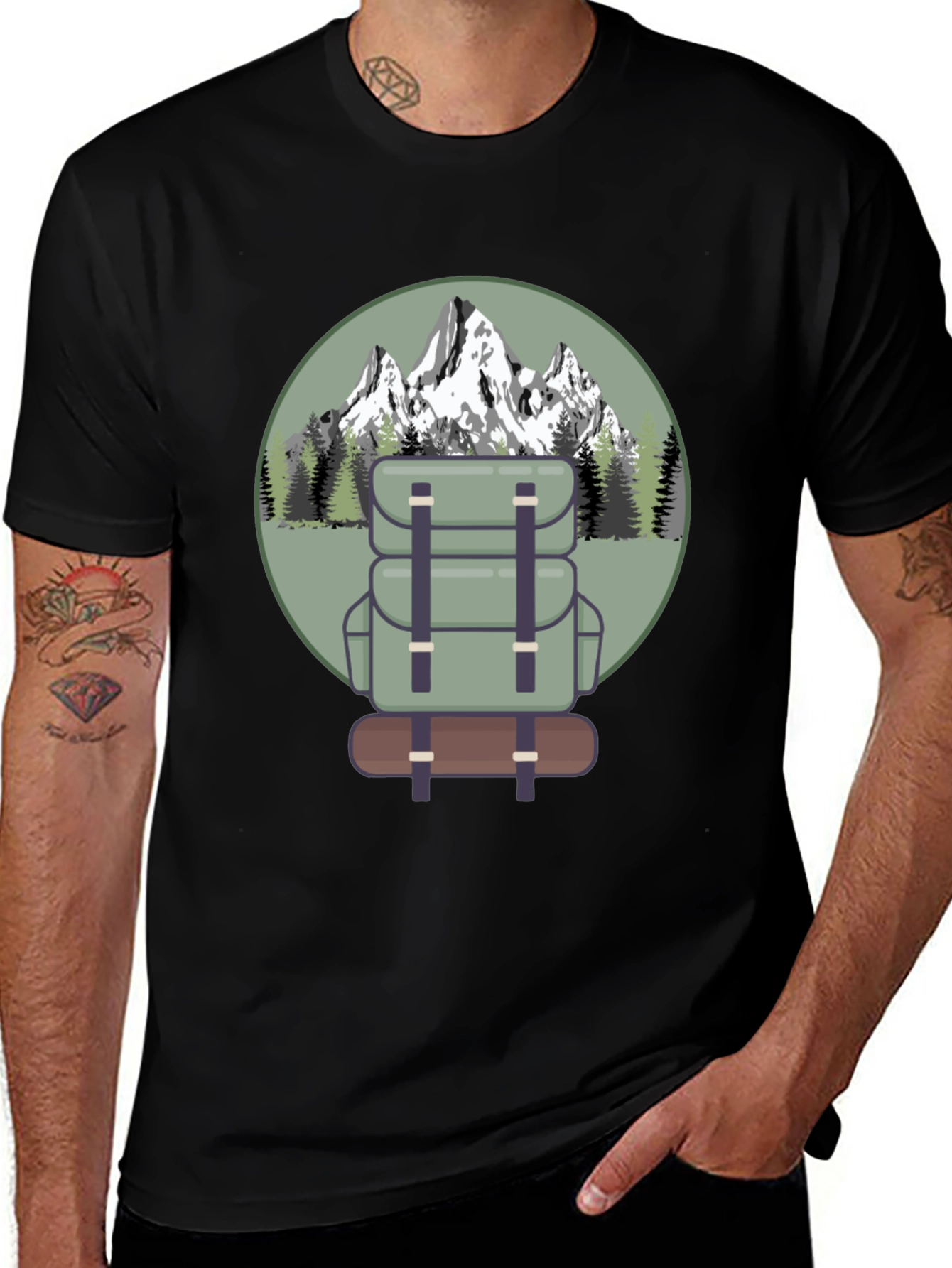 Variant 7 of Outdoor Adventure Graphic Tee