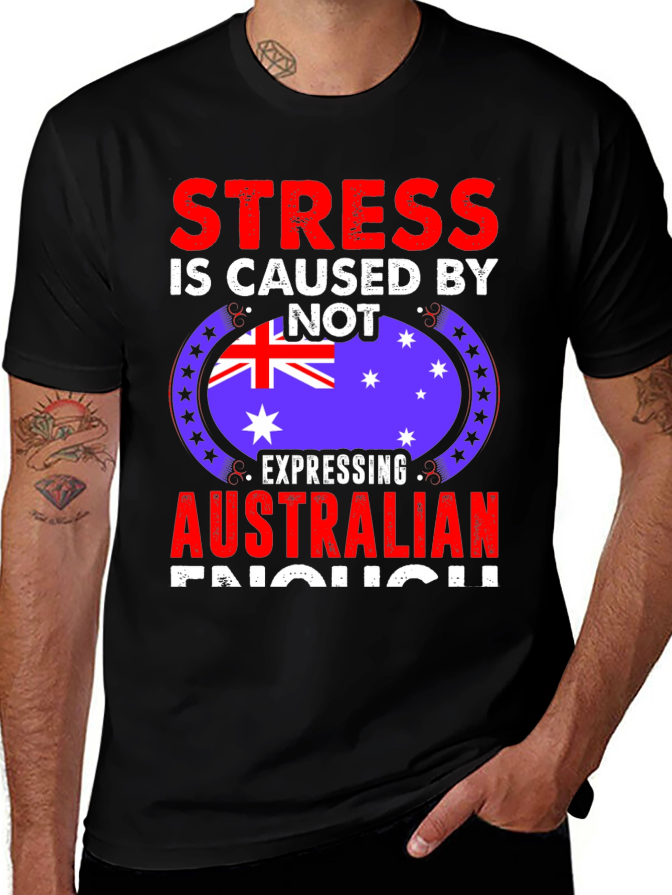 Funny Australian Flag T-Shirt