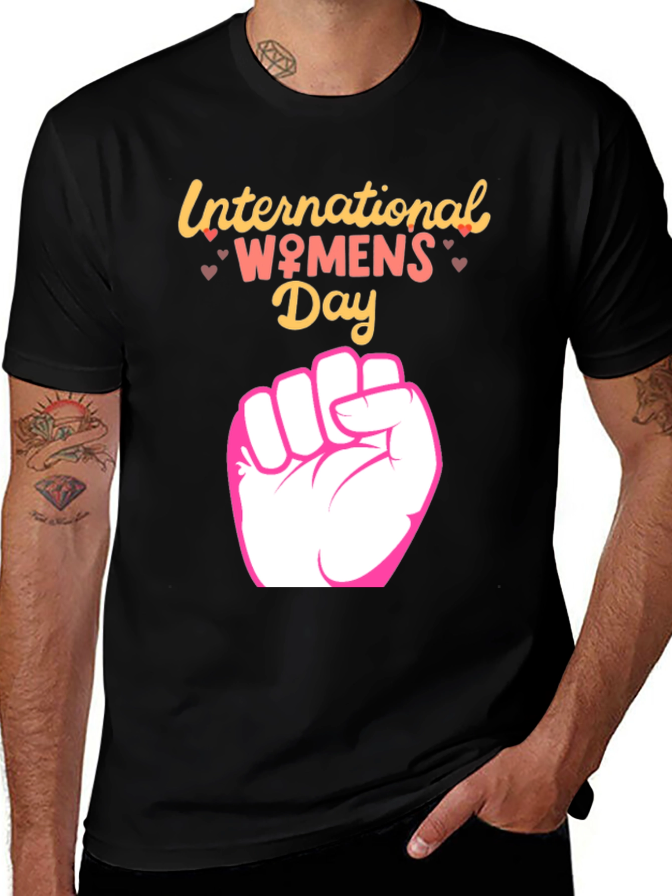 Variant 8 of International Women's Day Fist Tee