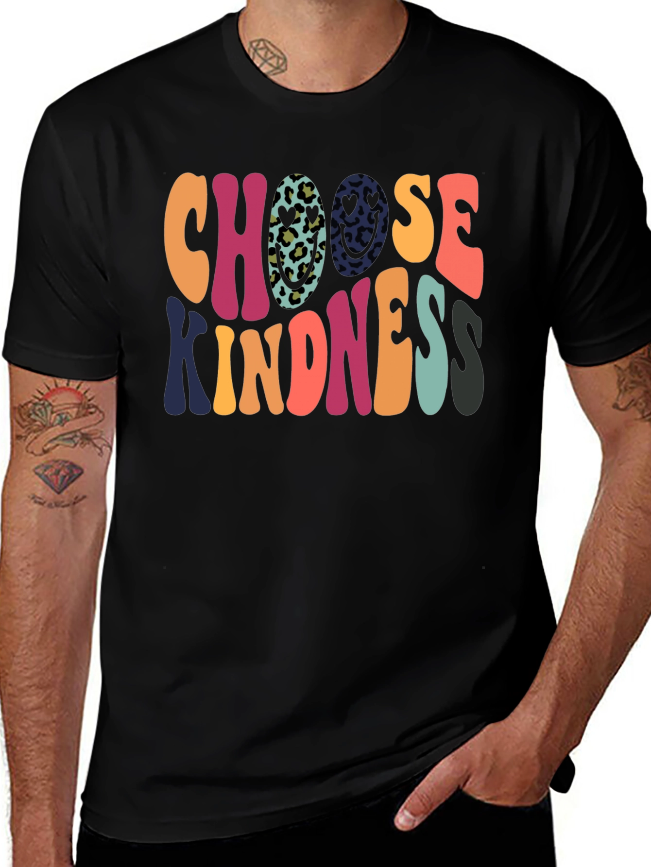 Variant 12 of Choose Kindness Graphic T-Shirt