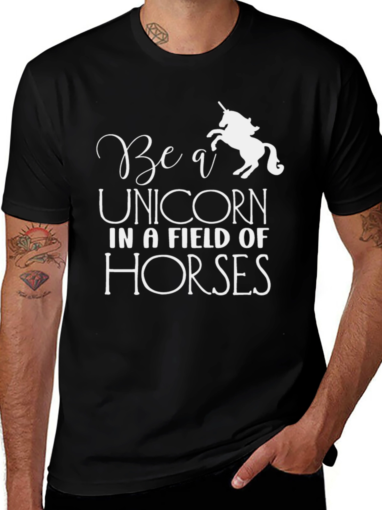 Variant 15 of Be A Unicorn Graphic Tee