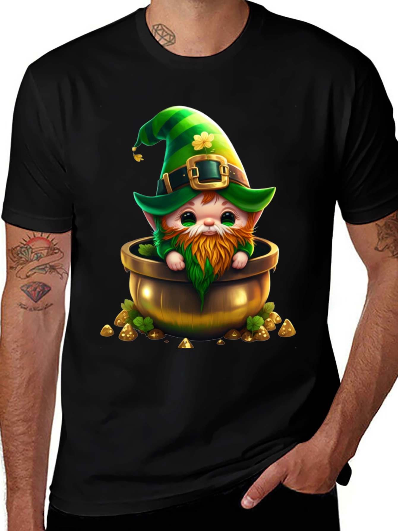 Lucky Leprechaun Graphic Tee