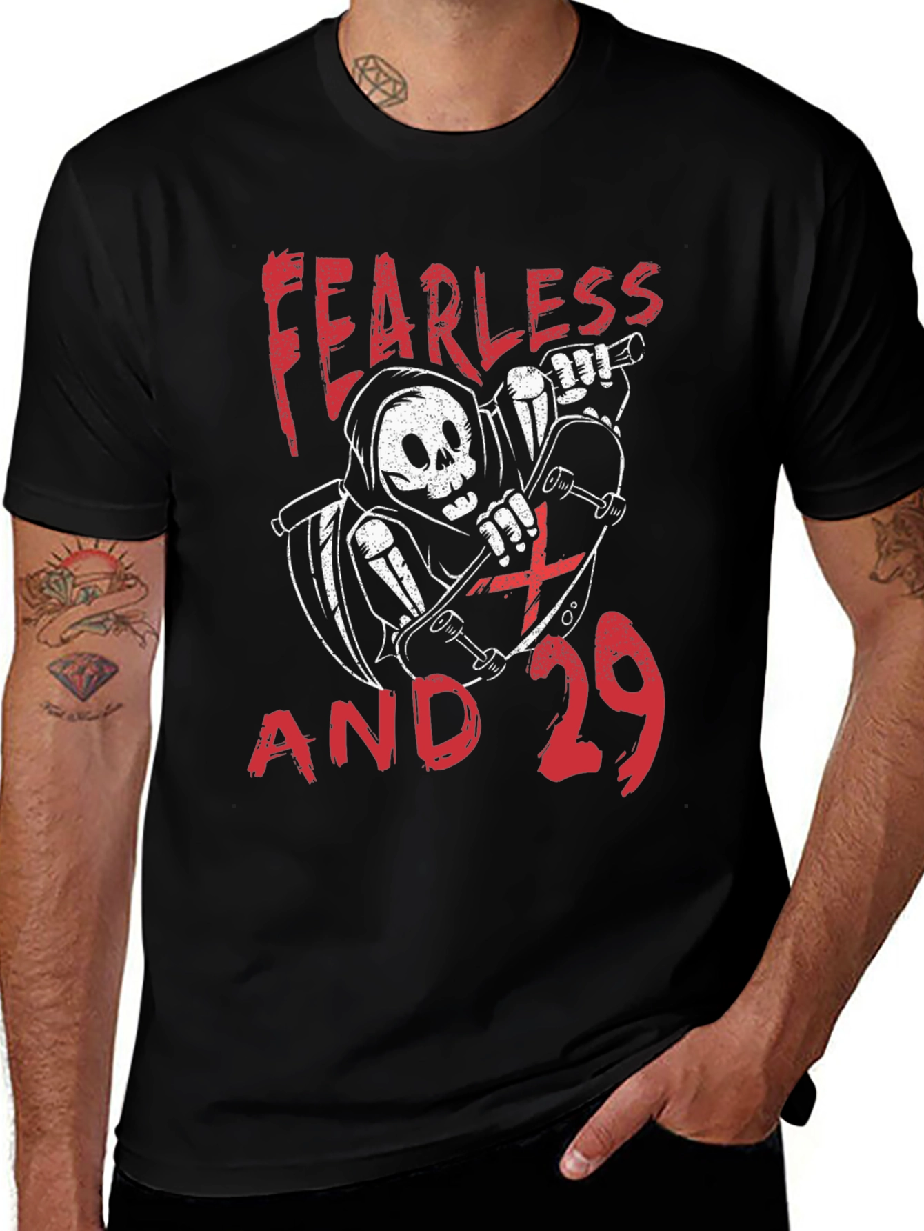 Variant 30 of Fearless & 29 Graphic T-Shirt