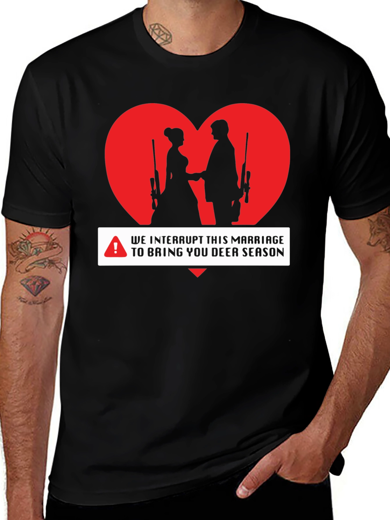 Deer Season Marriage Interruption T-Shirt