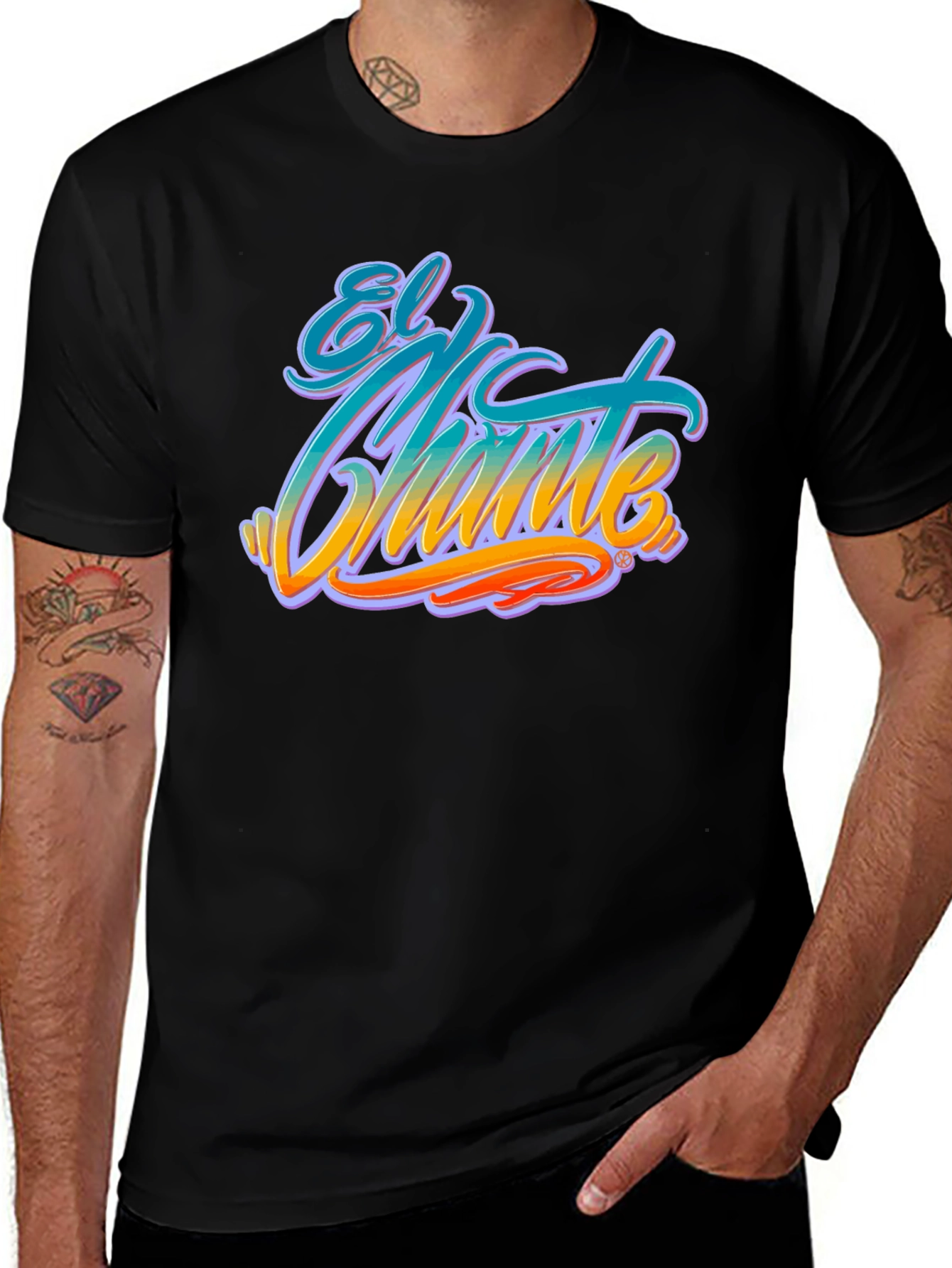 Variant 19 of El Chante Graphic T-Shirt - Soft Cotton Tee