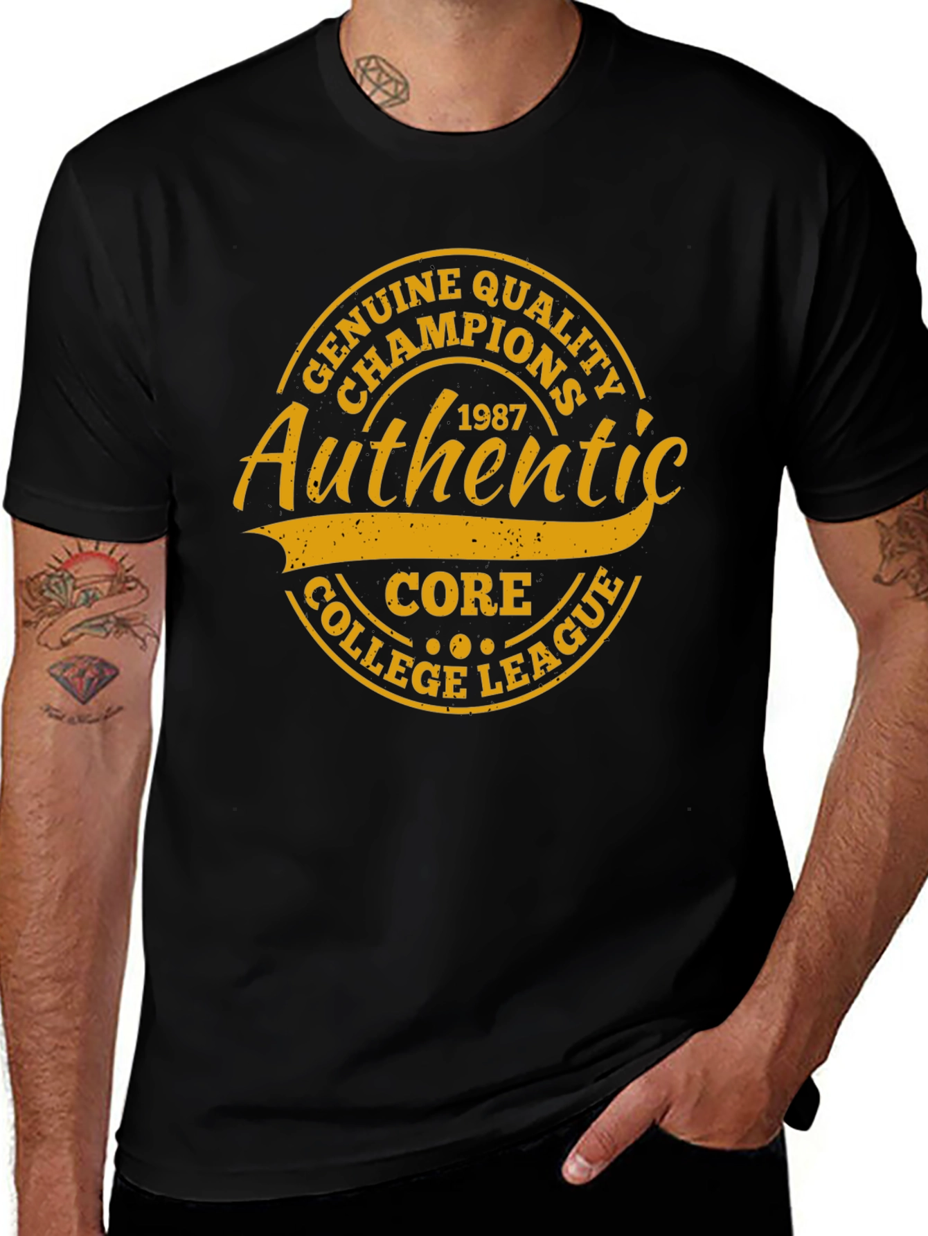Variant 18 of Authentic College League T-Shirt