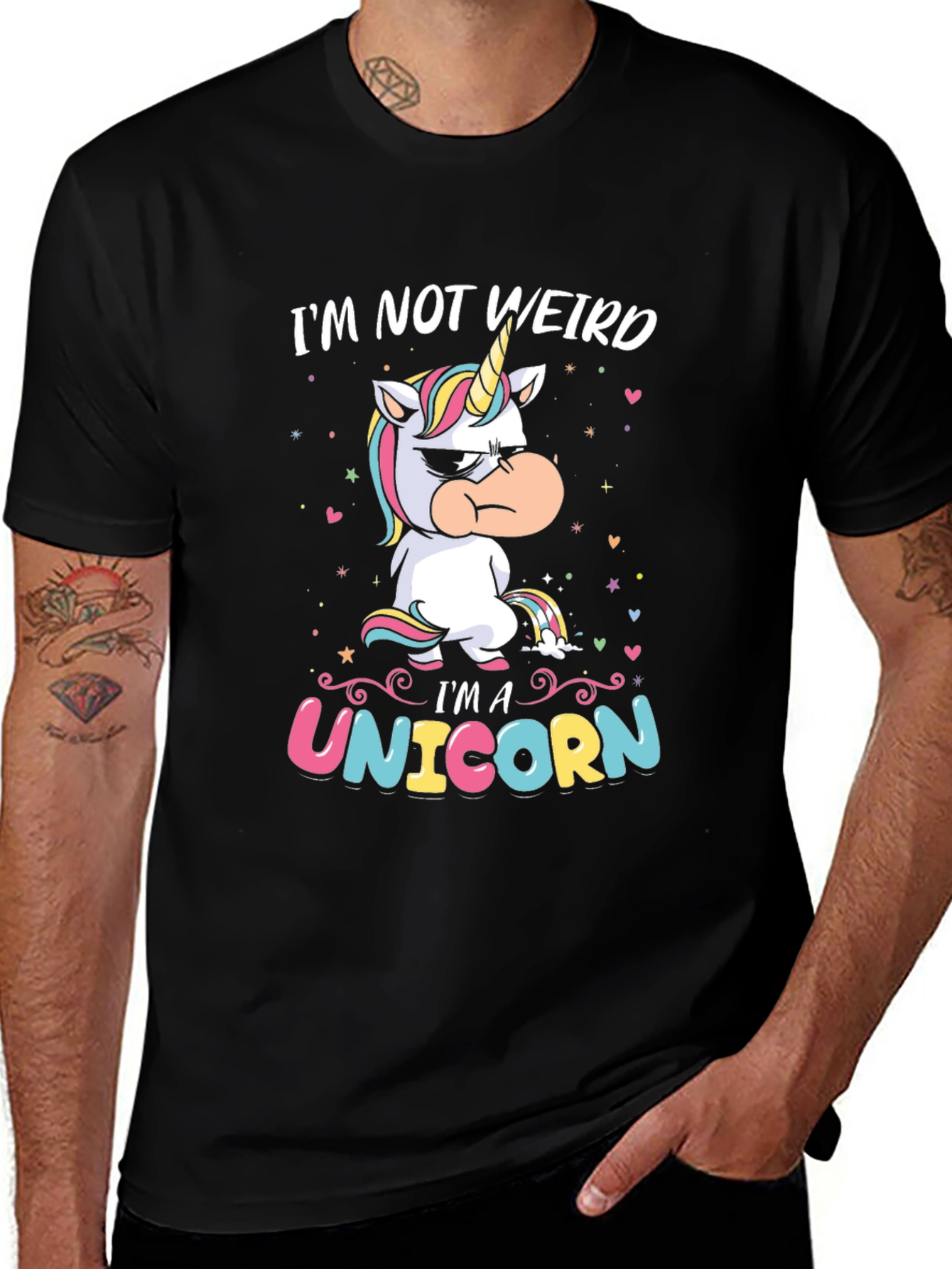 Variant 5 of I'm Not Weird, I'm a Unicorn T-Shirt