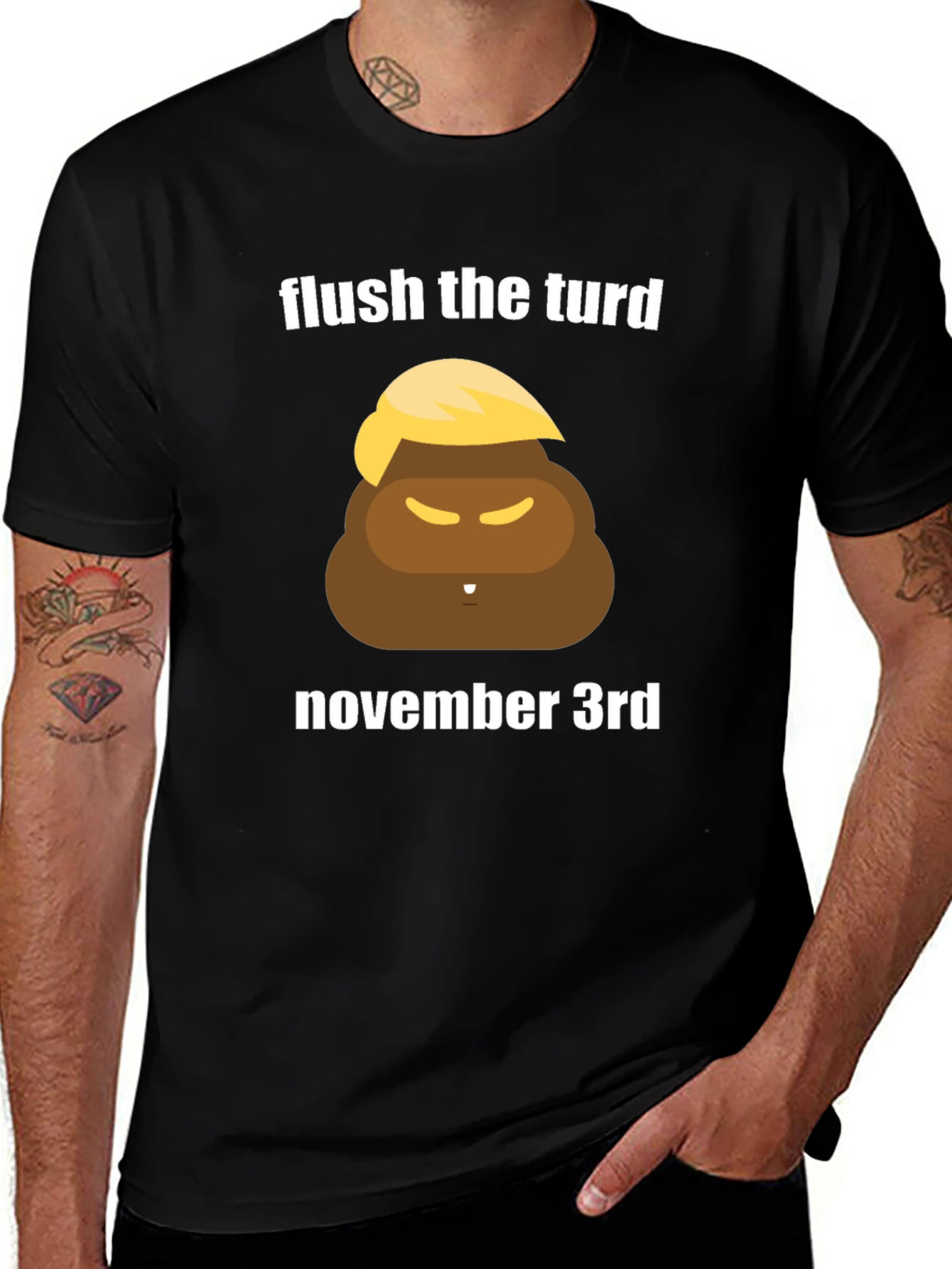 Variant 22 of Flush the Turd November 3rd T-Shirt