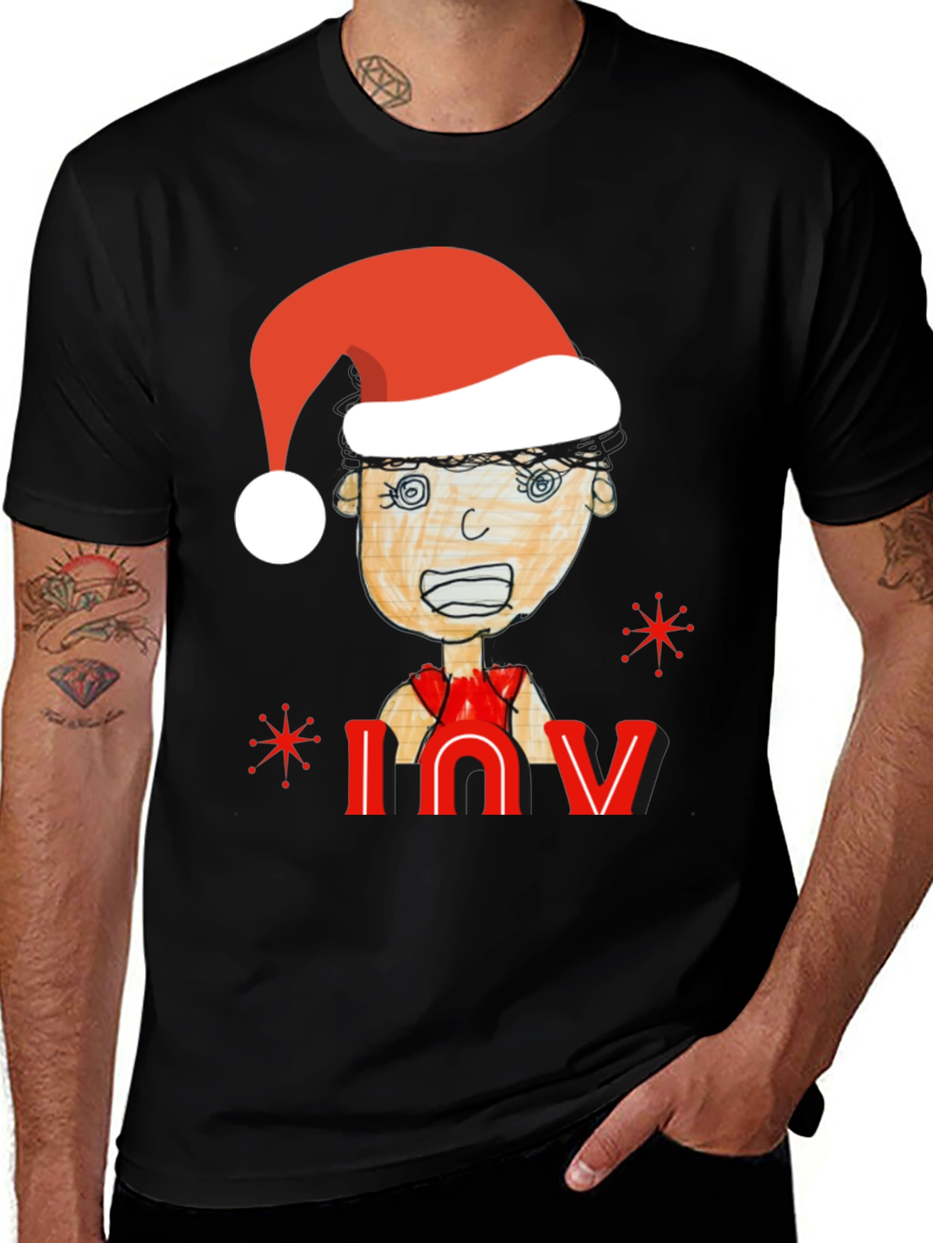 Festive "JOY" Graphic Tee