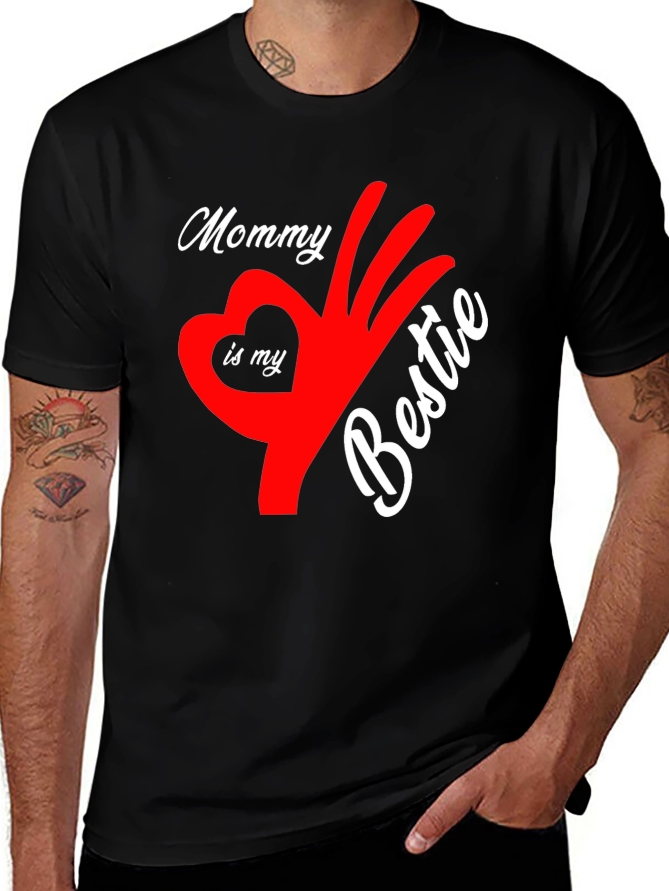 Variant 27 of Mommy is My Bestie Graphic T-Shirt