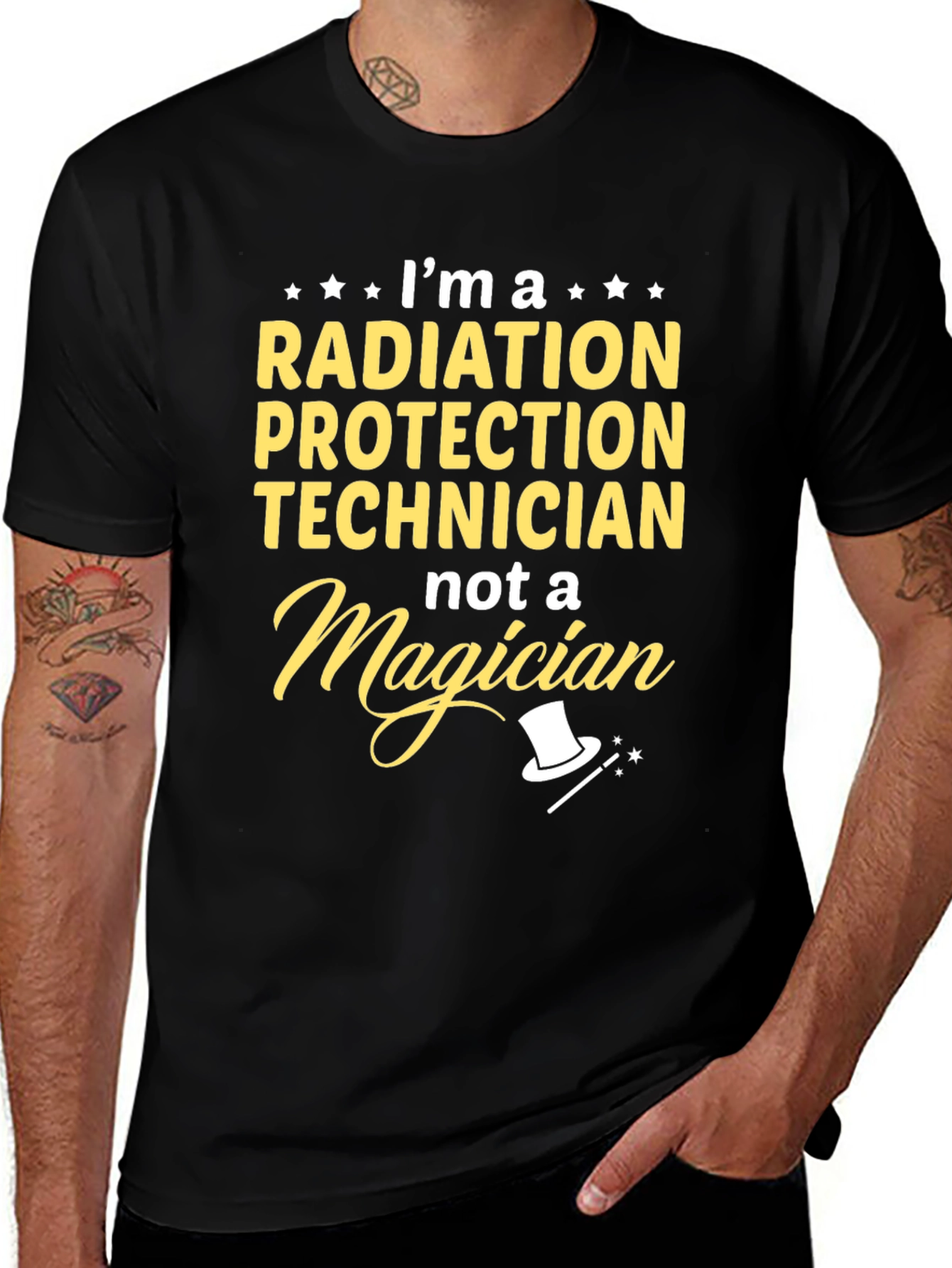 Variant 14 of Radiation Protection Technician Funny T-Shirt