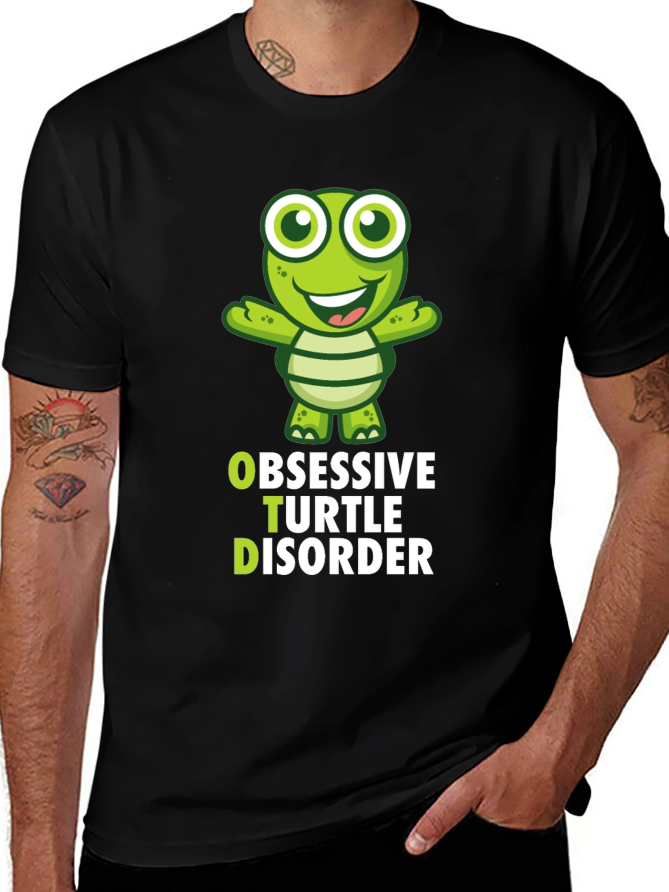 Variant 19 of Obsessive Turtle Disorder T-Shirt Funny Turtle Lover Gift