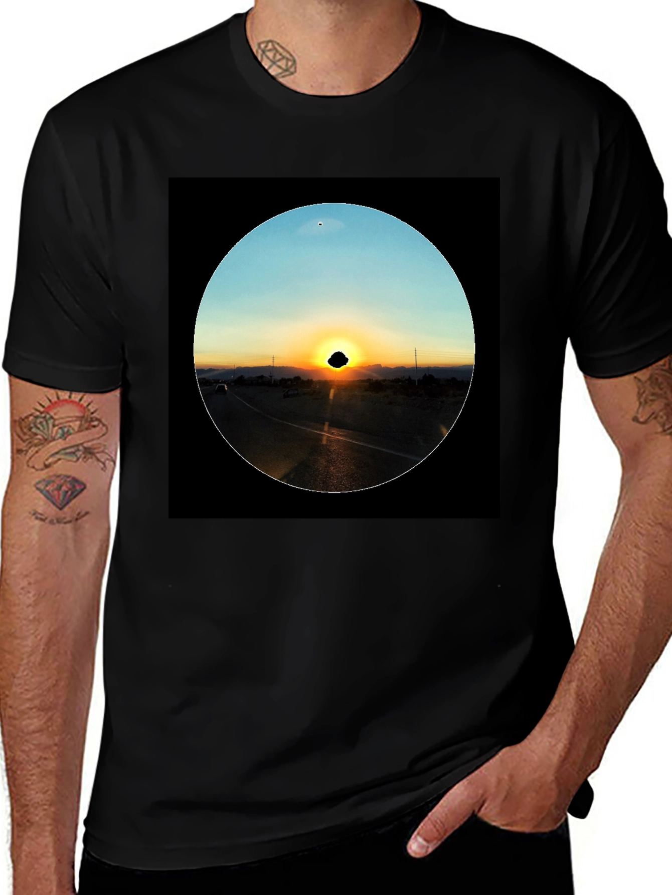Variant 8 of Sunset Road Trip Graphic Tee