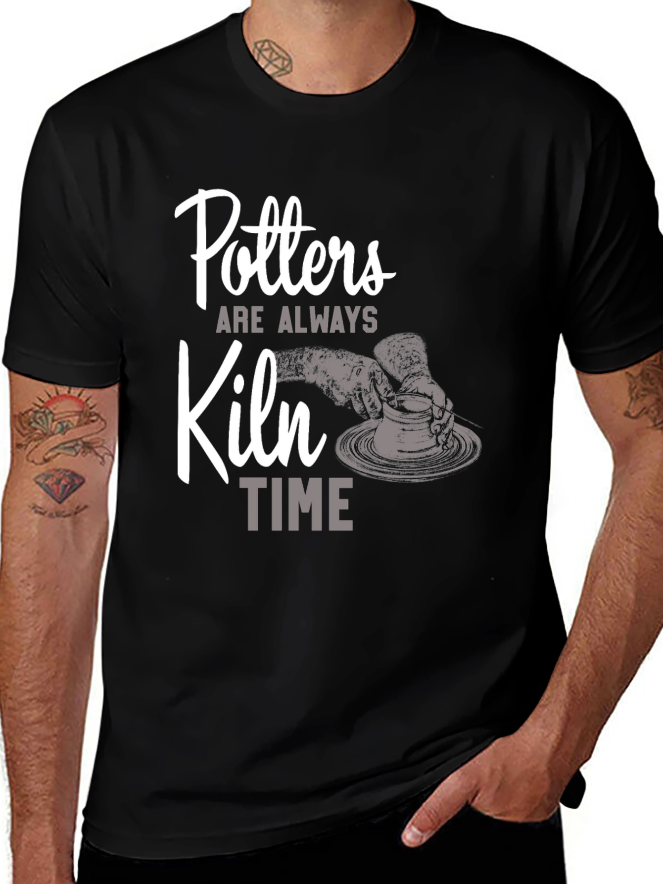 Potters Kiln Time T-Shirt - Ceramic Art Tee