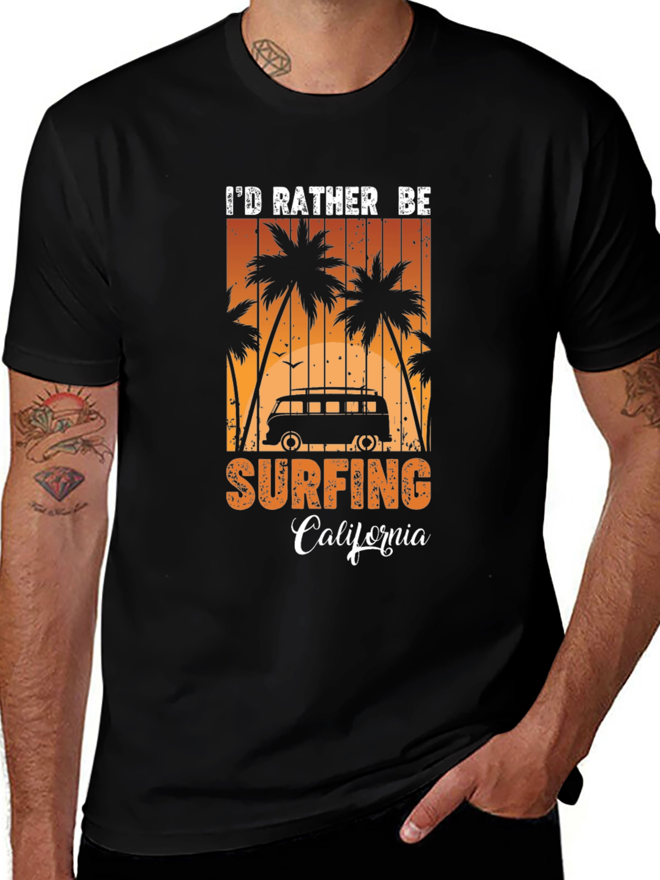 Variant 20 of Surfing California Graphic Tee