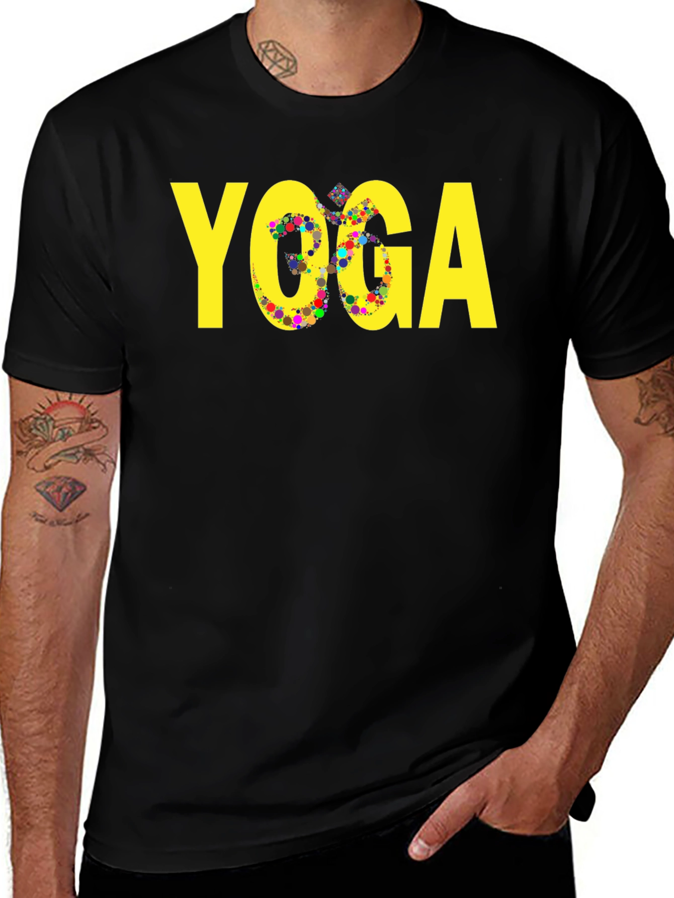 Variant 26 of Yoga Graphic Tee - Men's Short Sleeve Shirt