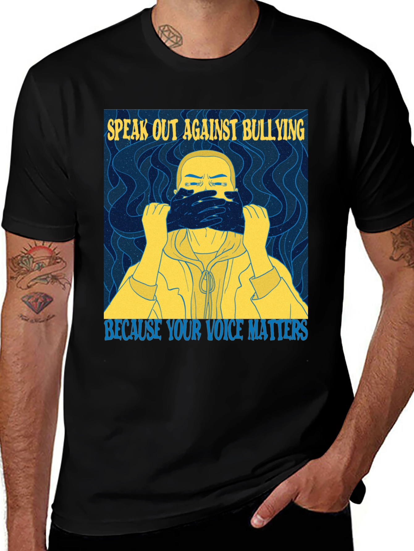 Variant 24 of Speak Out Against Bullying Tee
