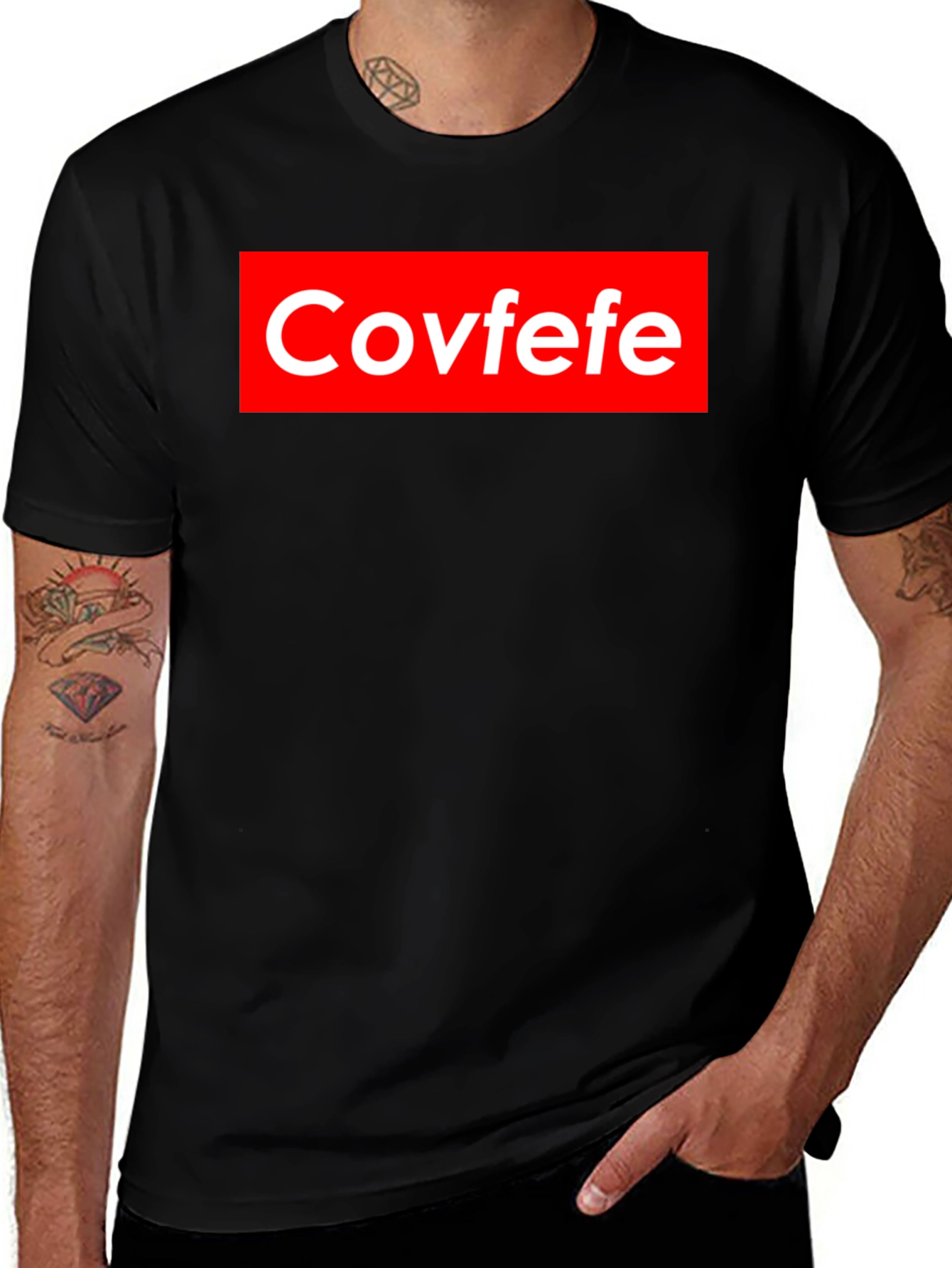 Covfefe Parody T-Shirt - Funny Meme Tee