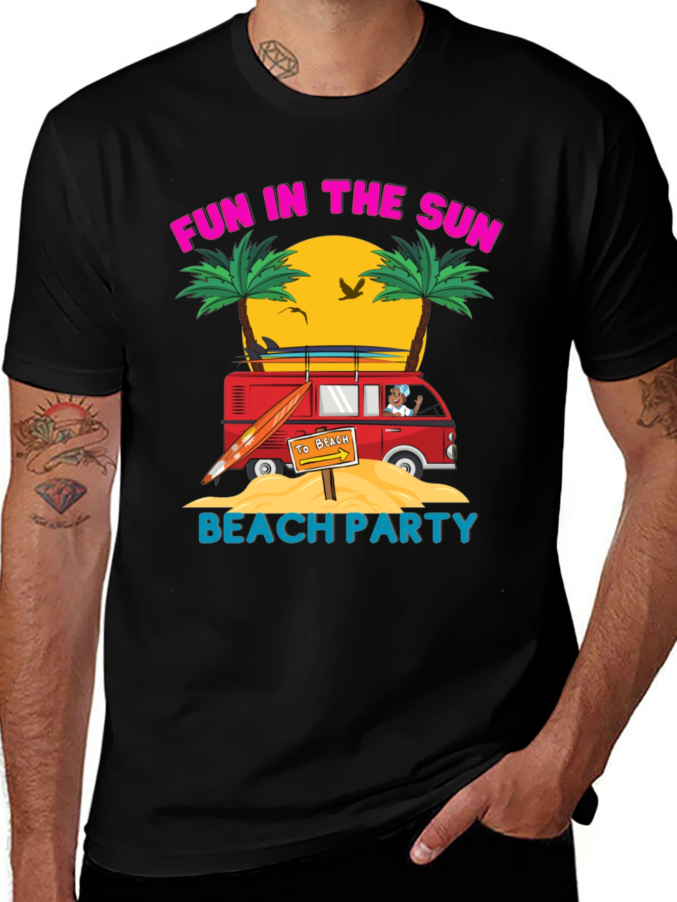 Fun In The Sun Beach Party T-Shirt