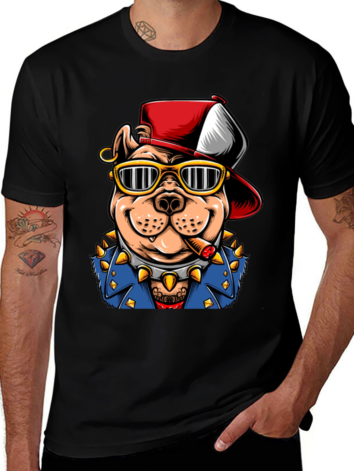 Variant 20 of Dog Rapper Graphic Tee
