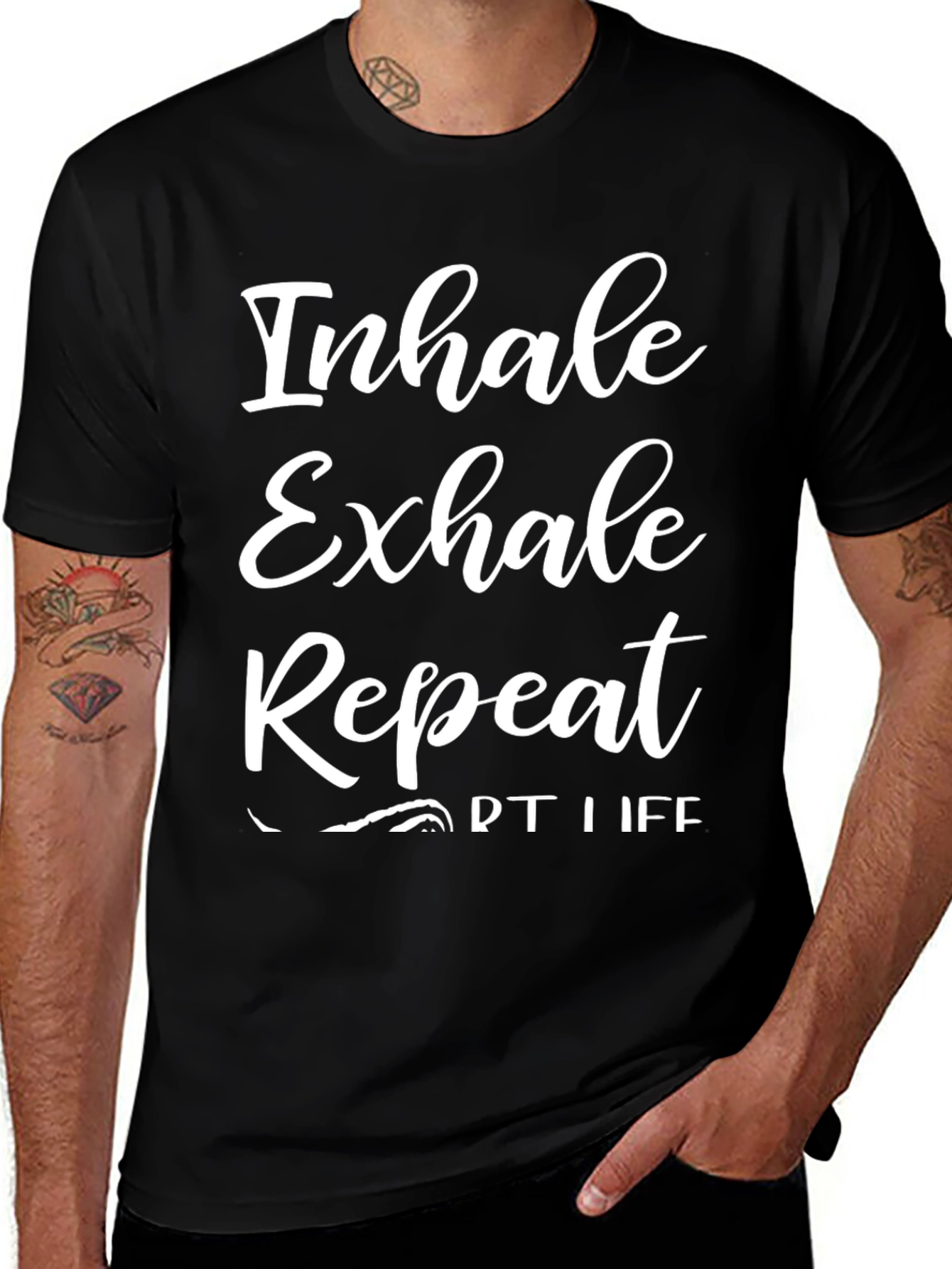 Inhale Exhale Repeat T-Shirt - PT Life
