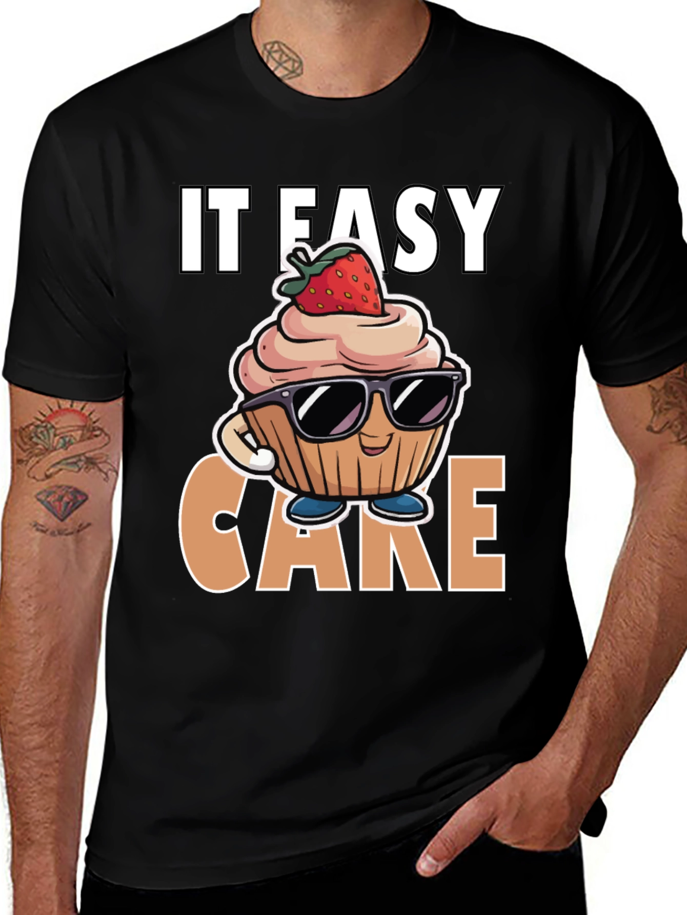 Variant 4 of It Easy Cake T-Shirt