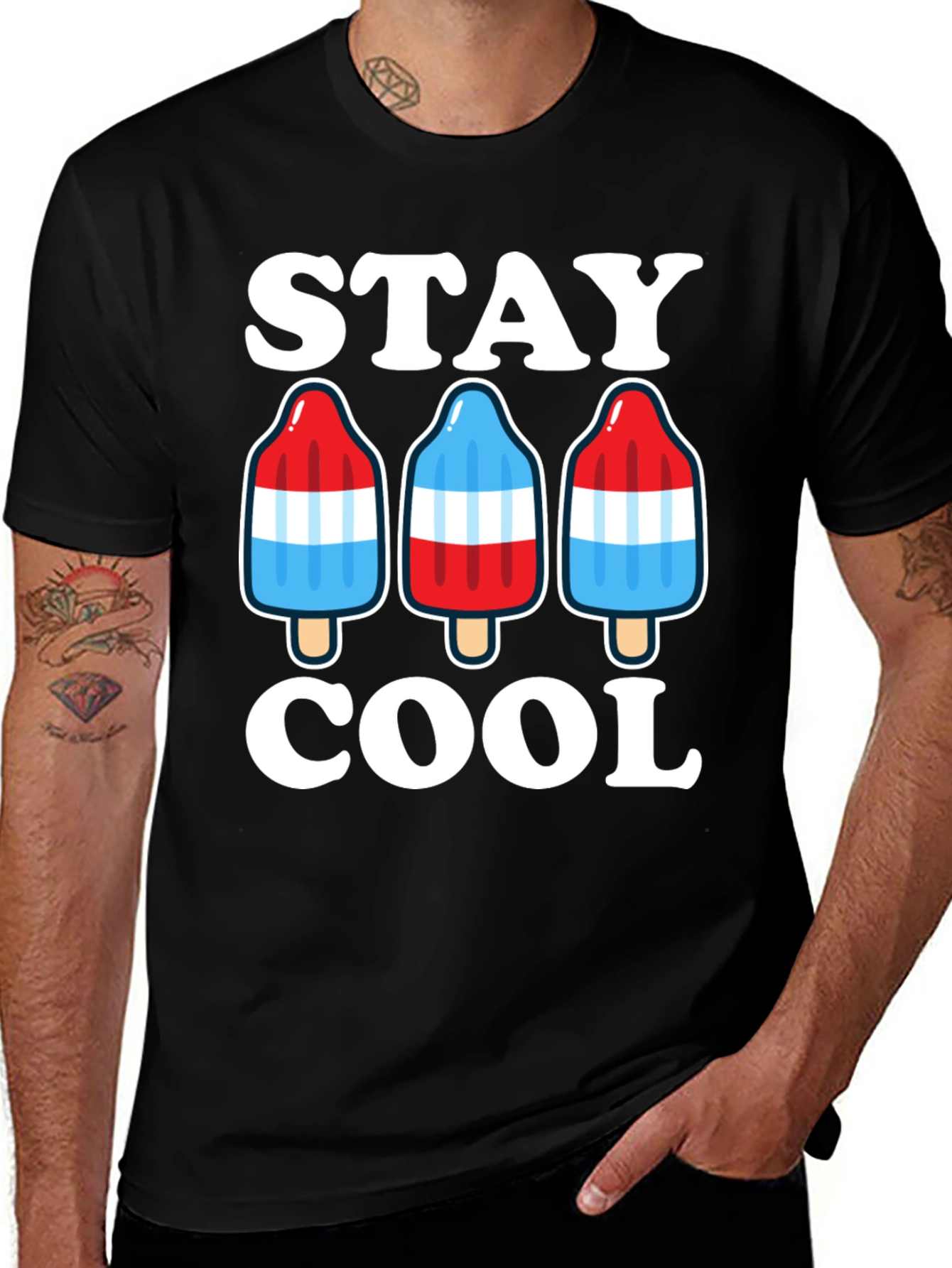Variant 20 of Stay Cool Popsicle T-Shirt