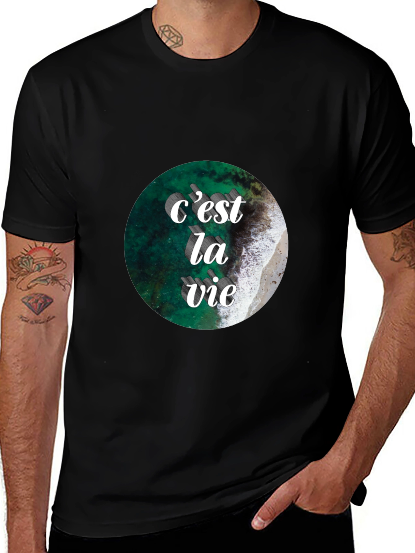 C'est La Vie Graphic Tee
