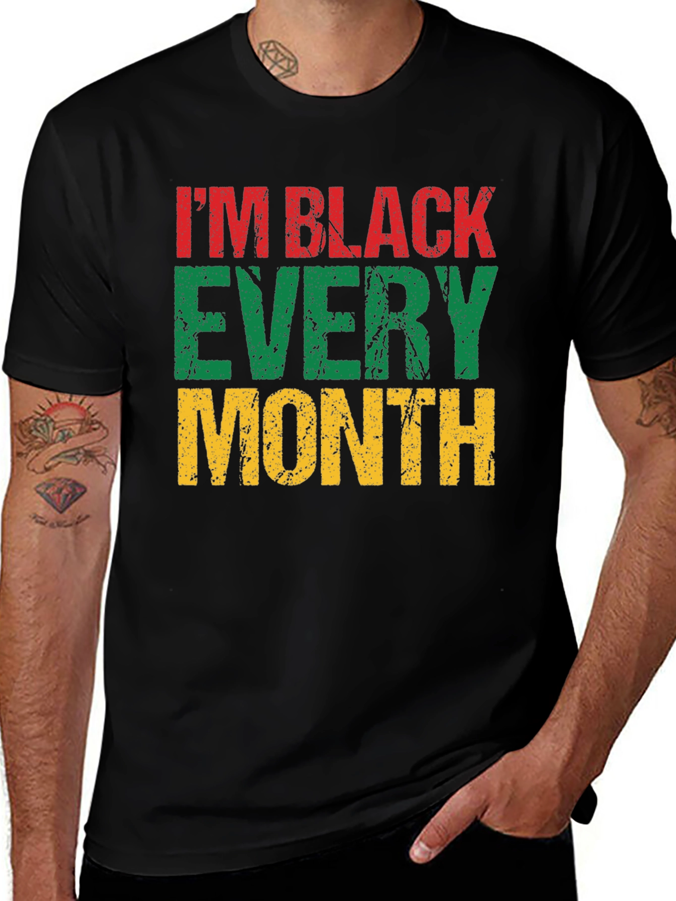 Variant 22 of I'm Black Every Month T-Shirt