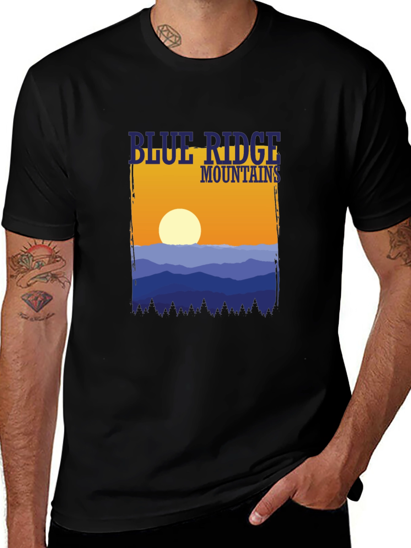 Variant 17 of Blue Ridge Mountains Graphic Tee