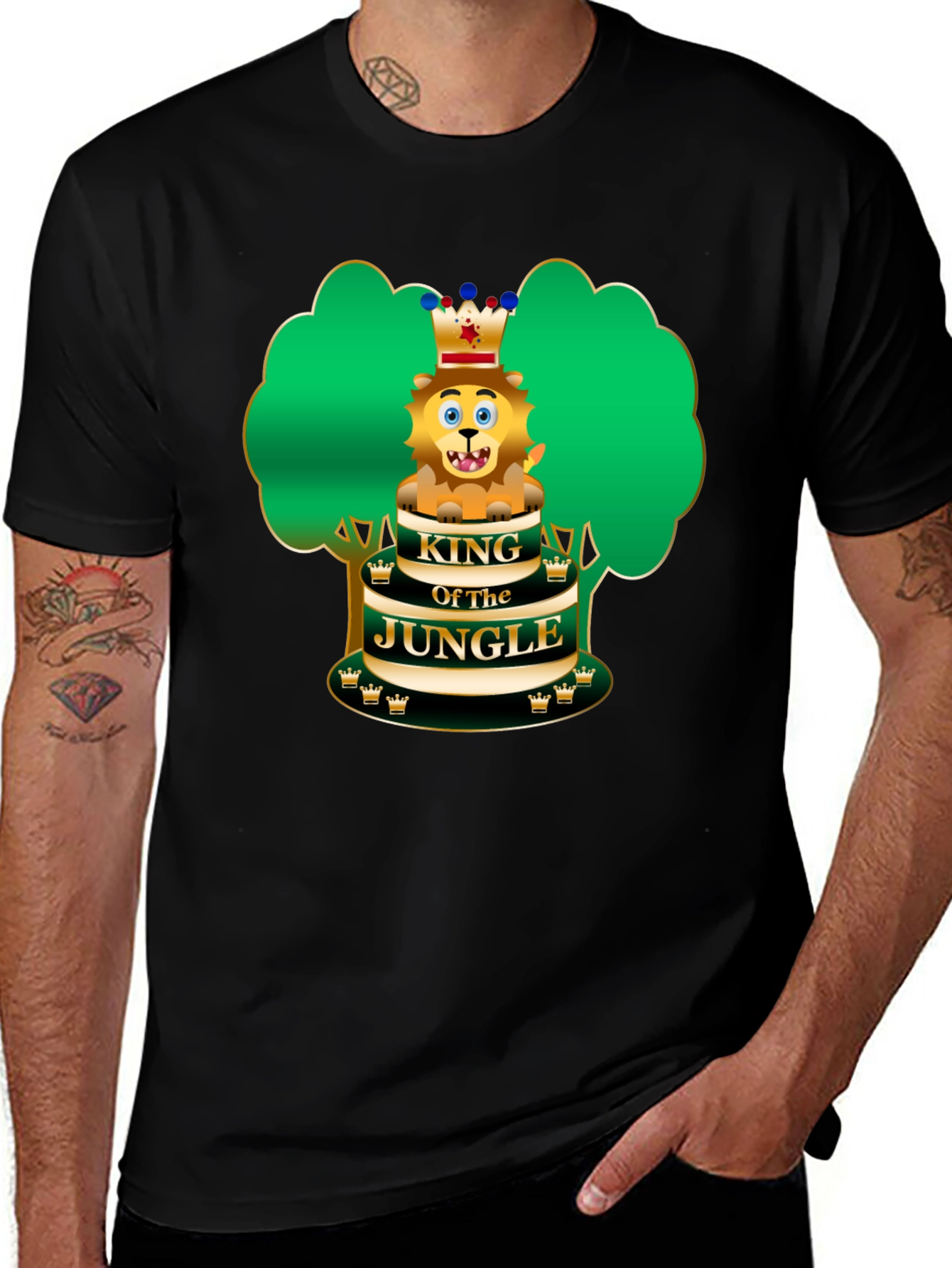 Variant 29 of King of the Jungle Graphic Tee