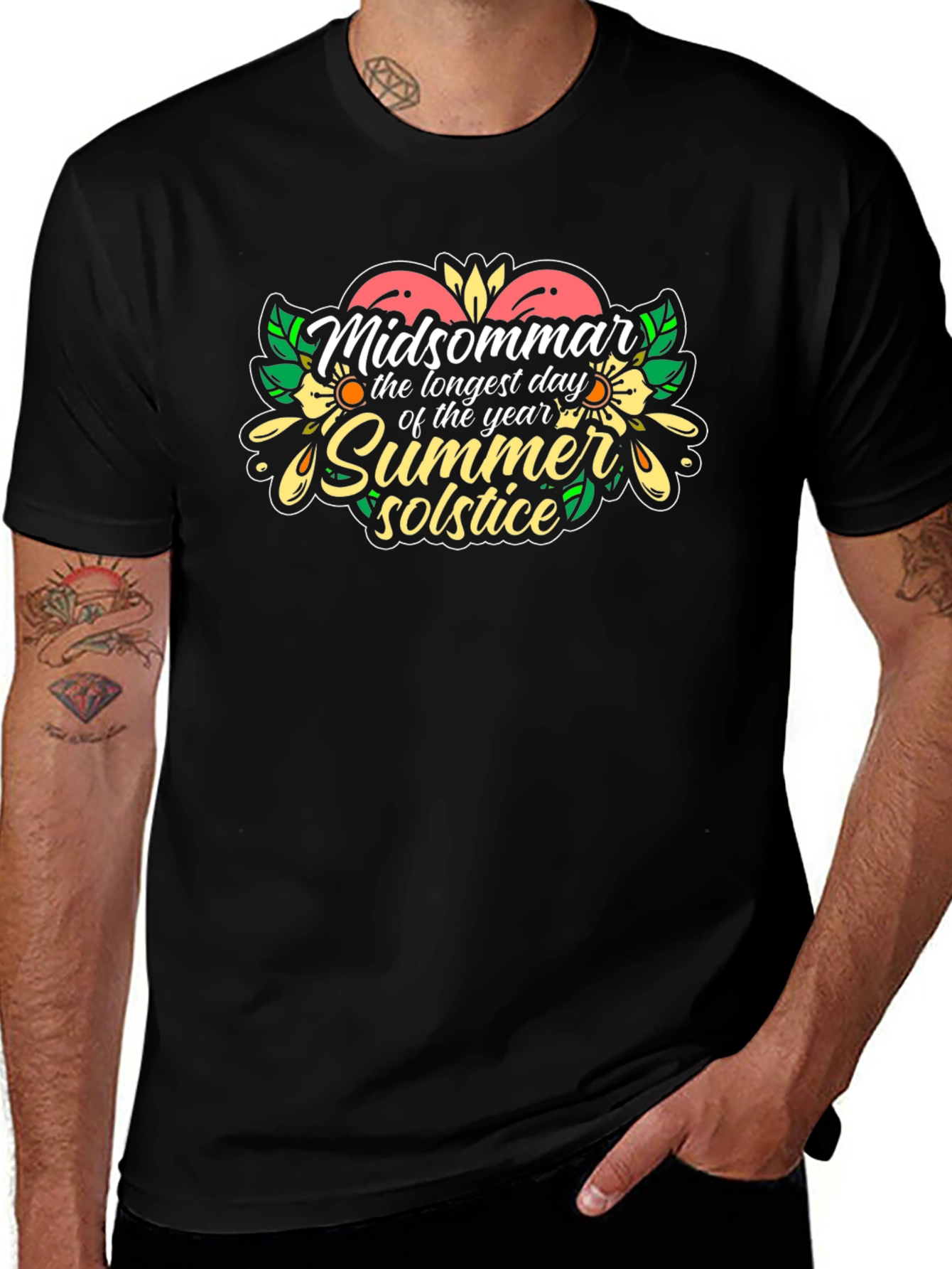 Midsommar Summer Solstice T-Shirt