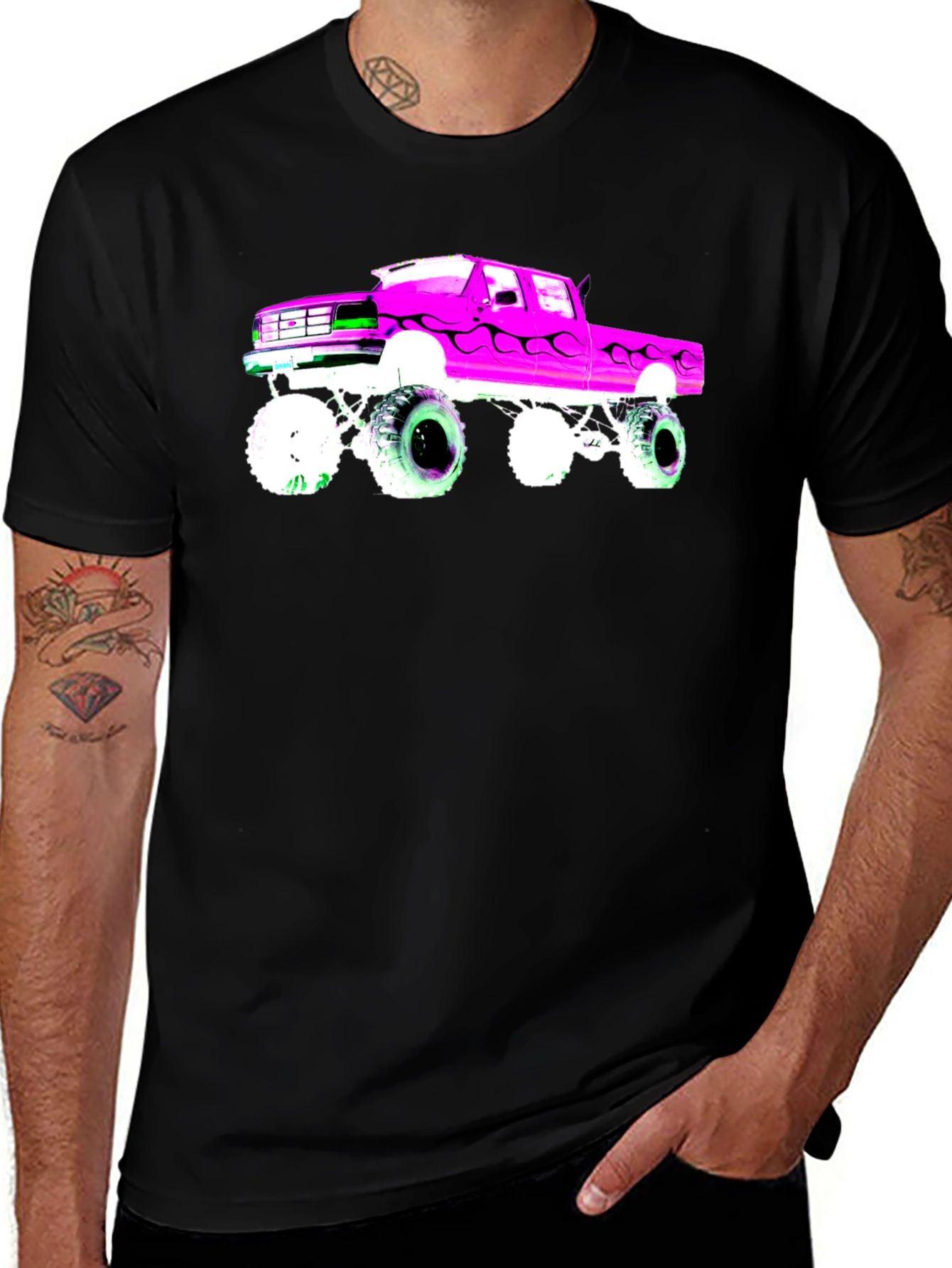 Variant 30 of Monster Truck Graphic Tee