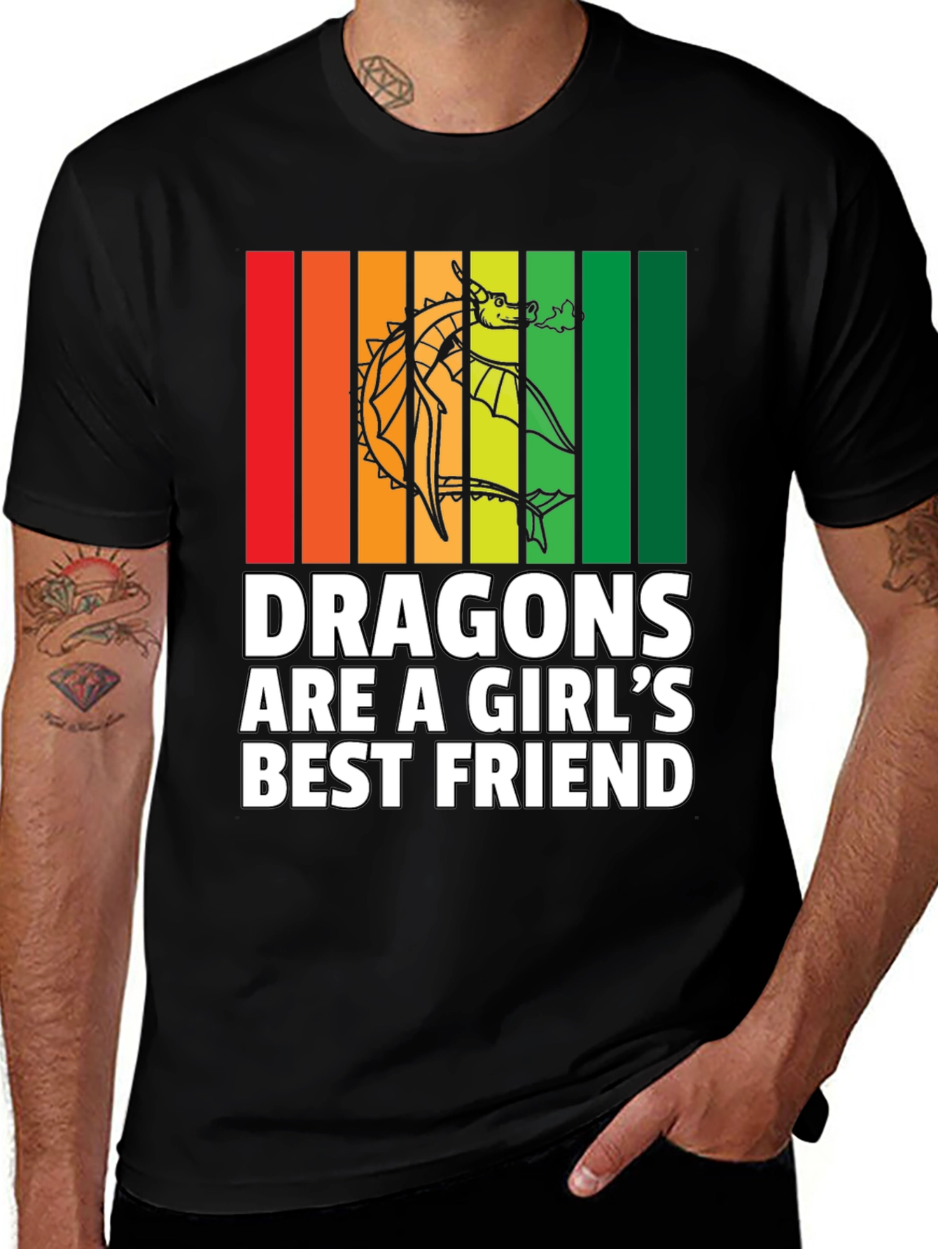 Variant 20 of Dragons Are A Girl's Best Friend T-Shirt