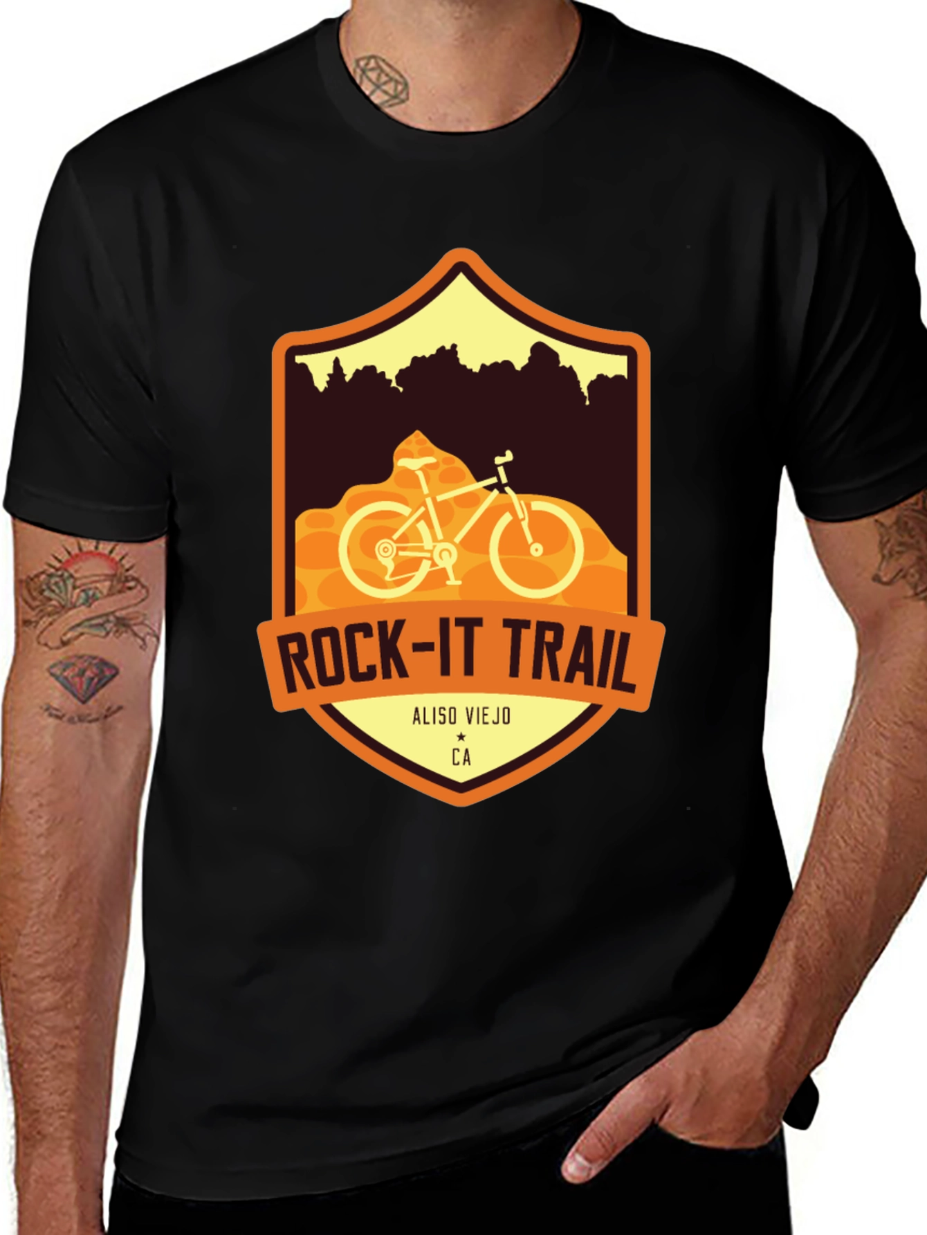Variant 28 of Rock-It Trail Cycling T-Shirt