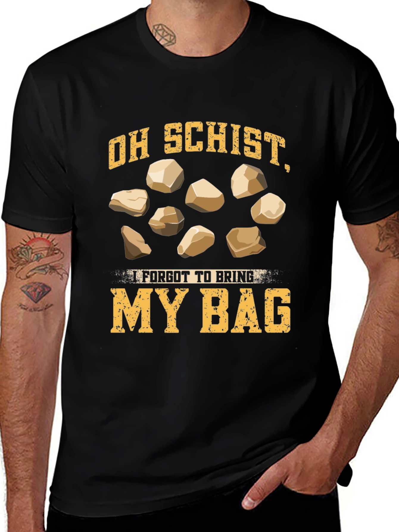 Variant 28 of Oh Schist! Funny Geology T-Shirt