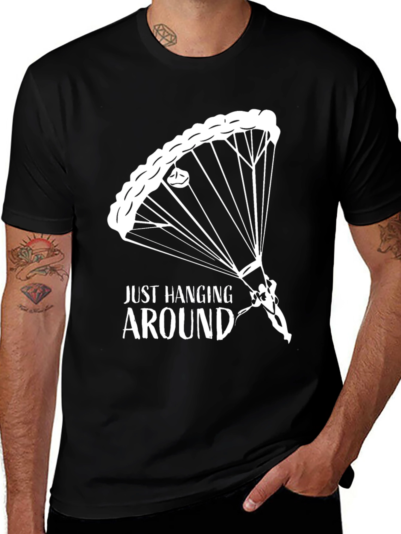 Variant 23 of Just Hanging Around T-Shirt