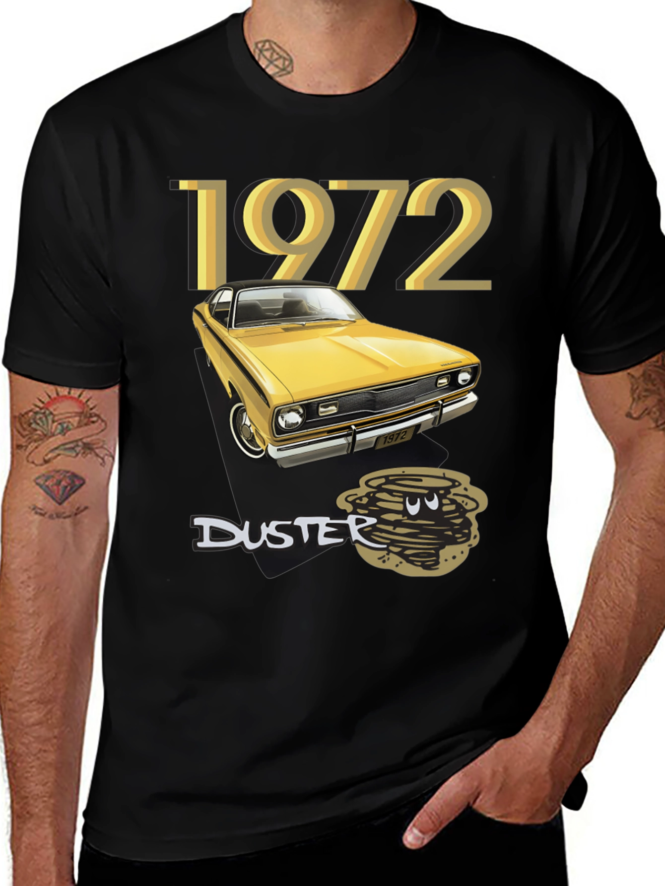 1972 Duster Graphic T-Shirt - Classic Car Tee