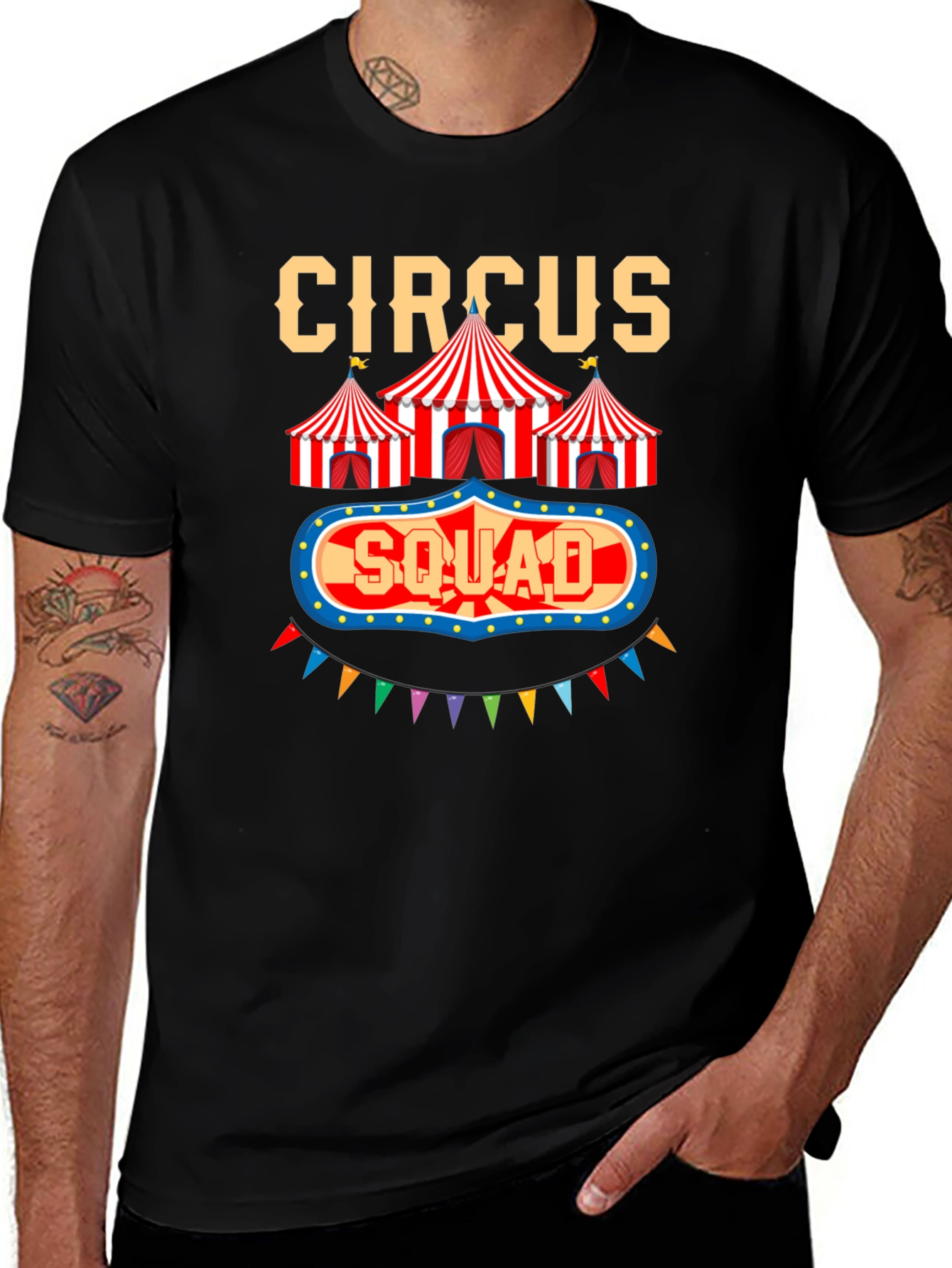 Variant 10 of Circus Squad Tee - Fun Festival T-Shirt