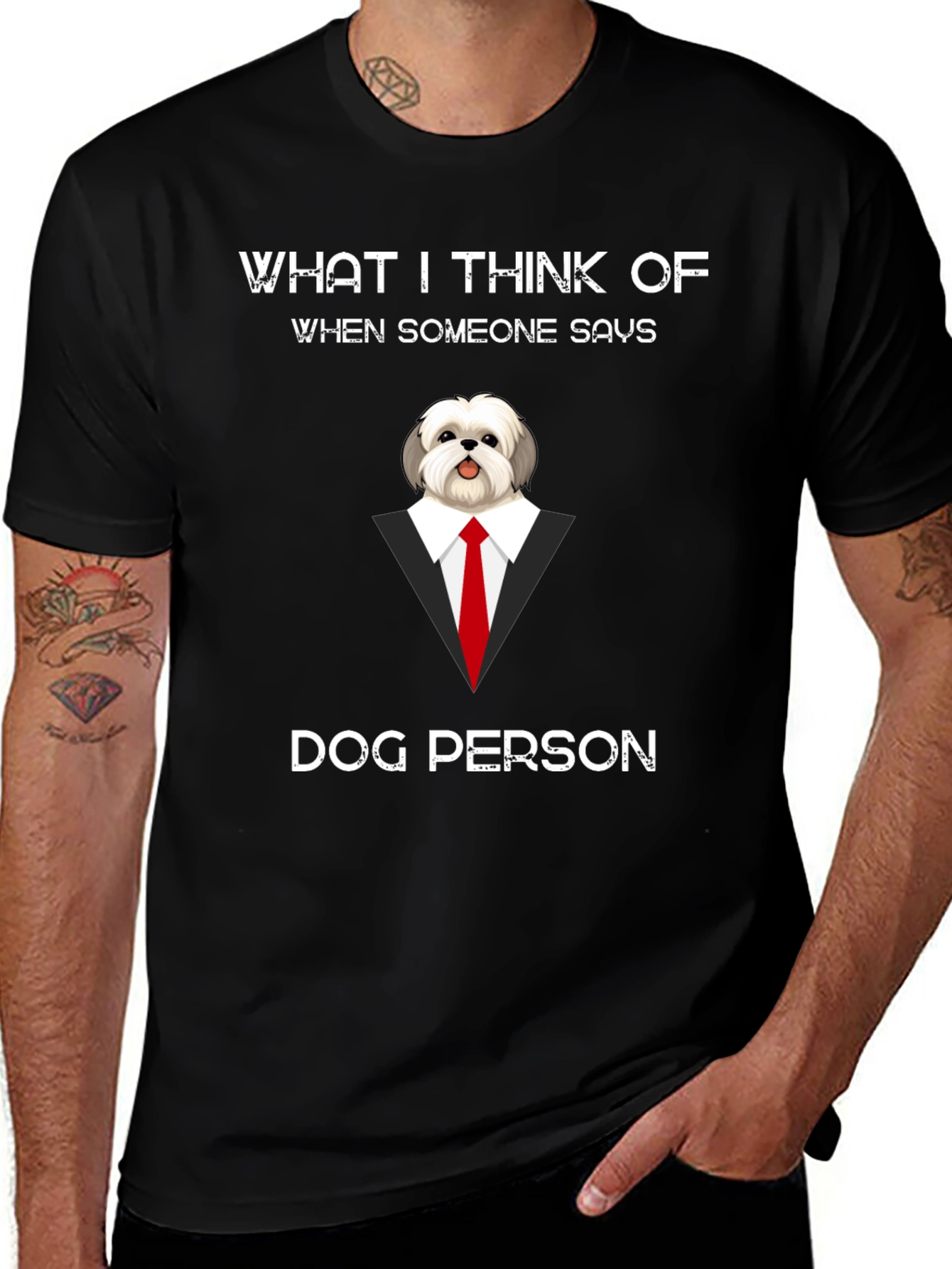 Variant 14 of Dog Person T-Shirt - Funny Novelty Tee